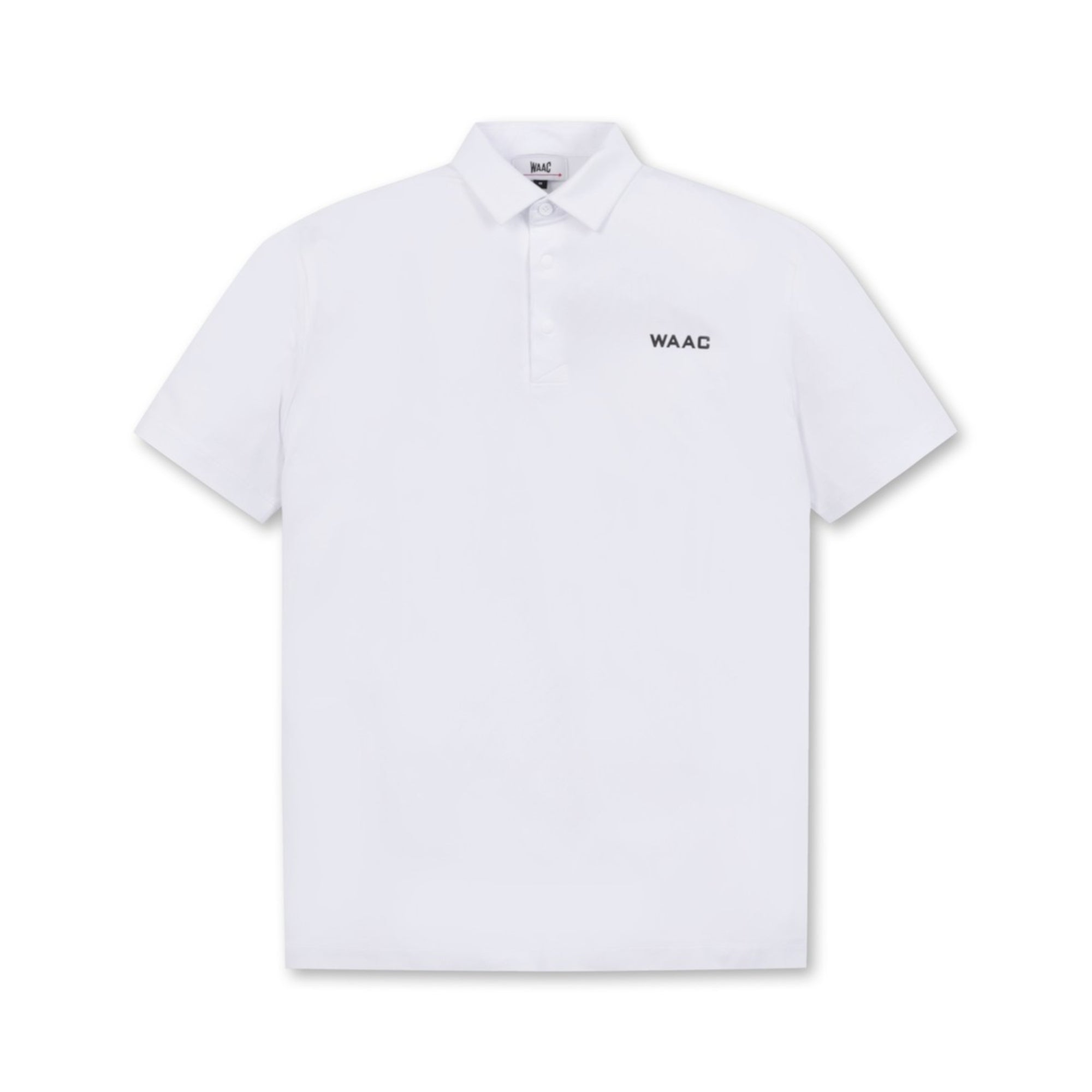 MEN UV WAAC GOLFロゴポロシャツ ホワイト