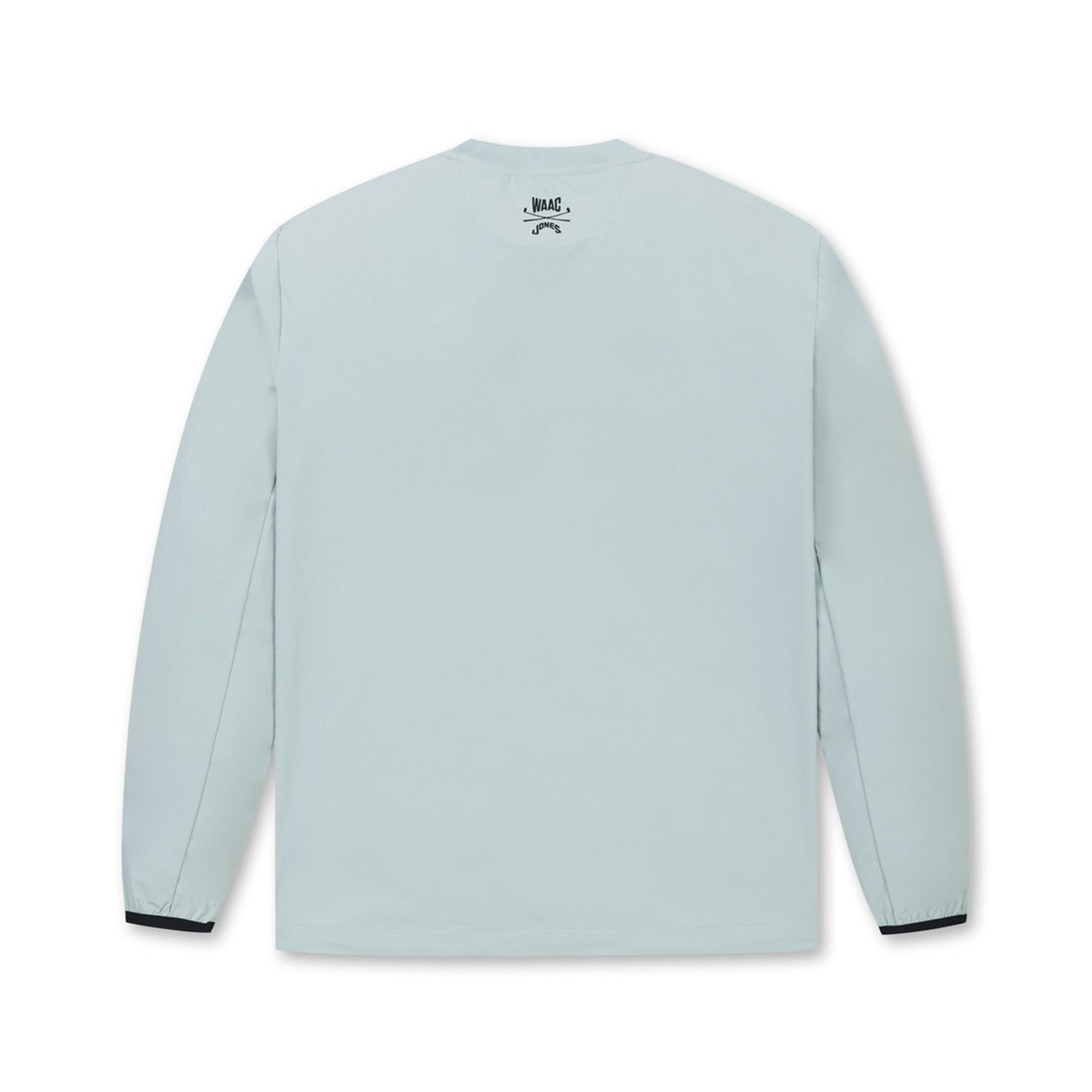 【WAAC X JONES】MEN カーブロゴプルオーバー ミントグリーン