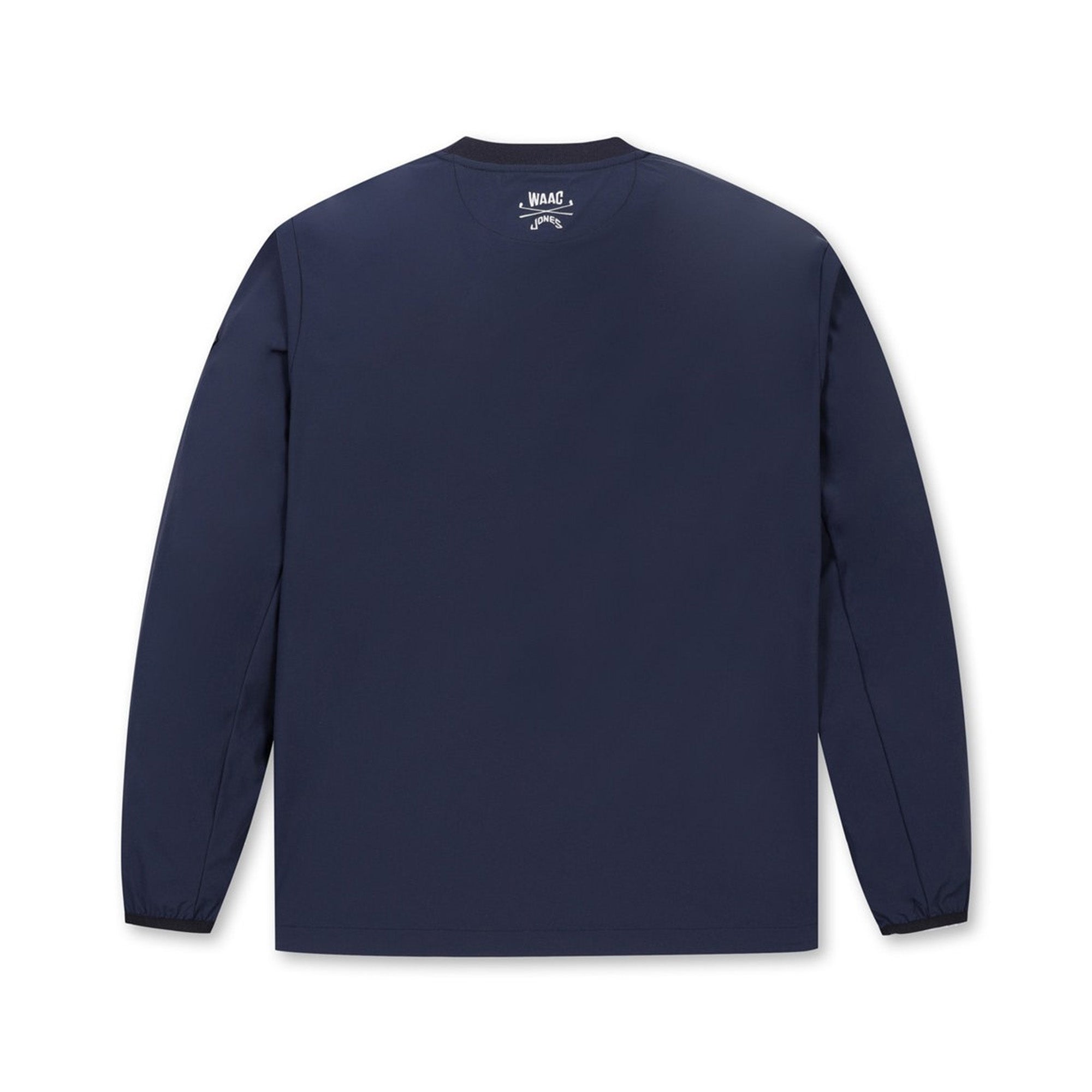 【WAAC X JONES】MEN カーブロゴプルオーバー ネイビー