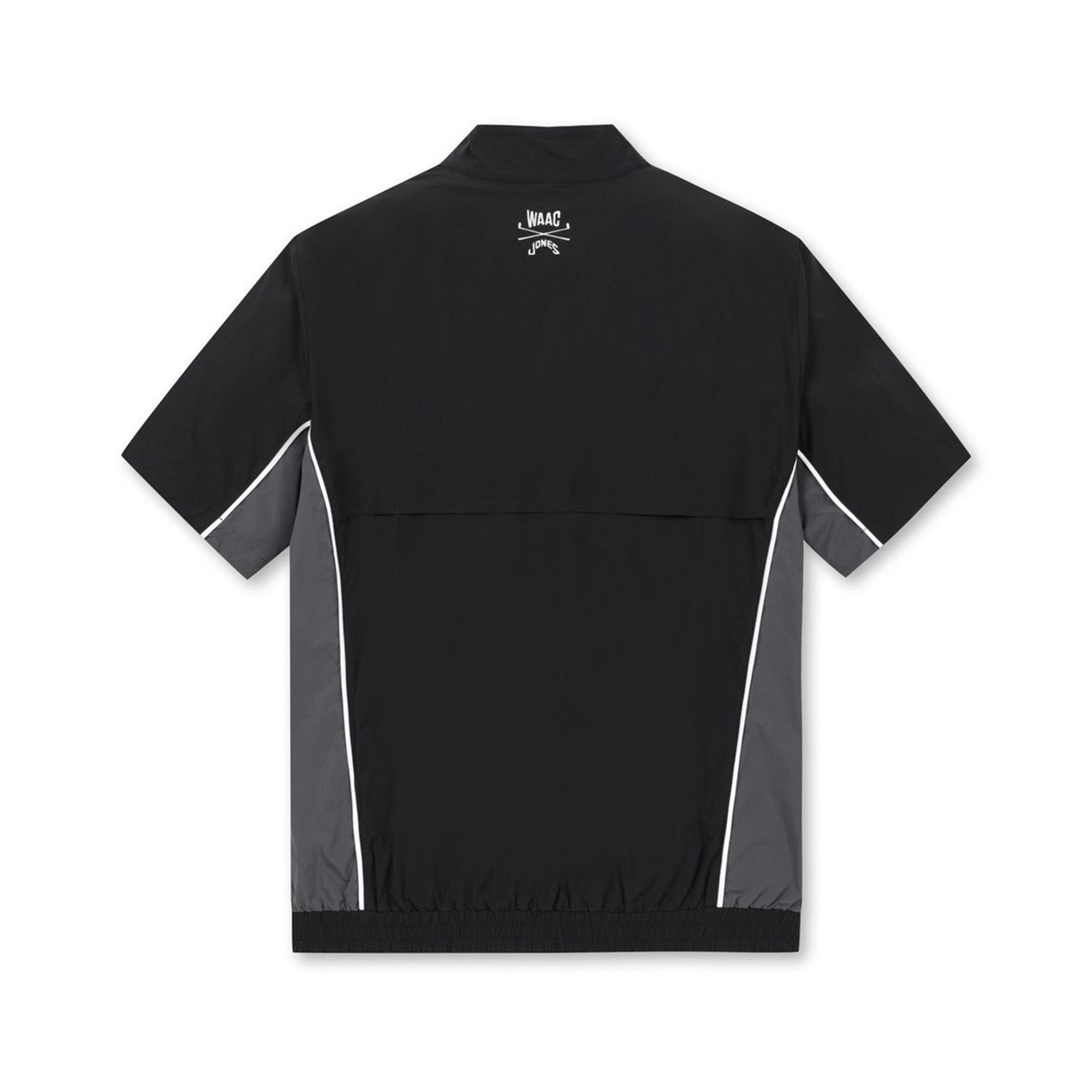 【WAAC X JONES】MEN パイピングアノラック ブラック