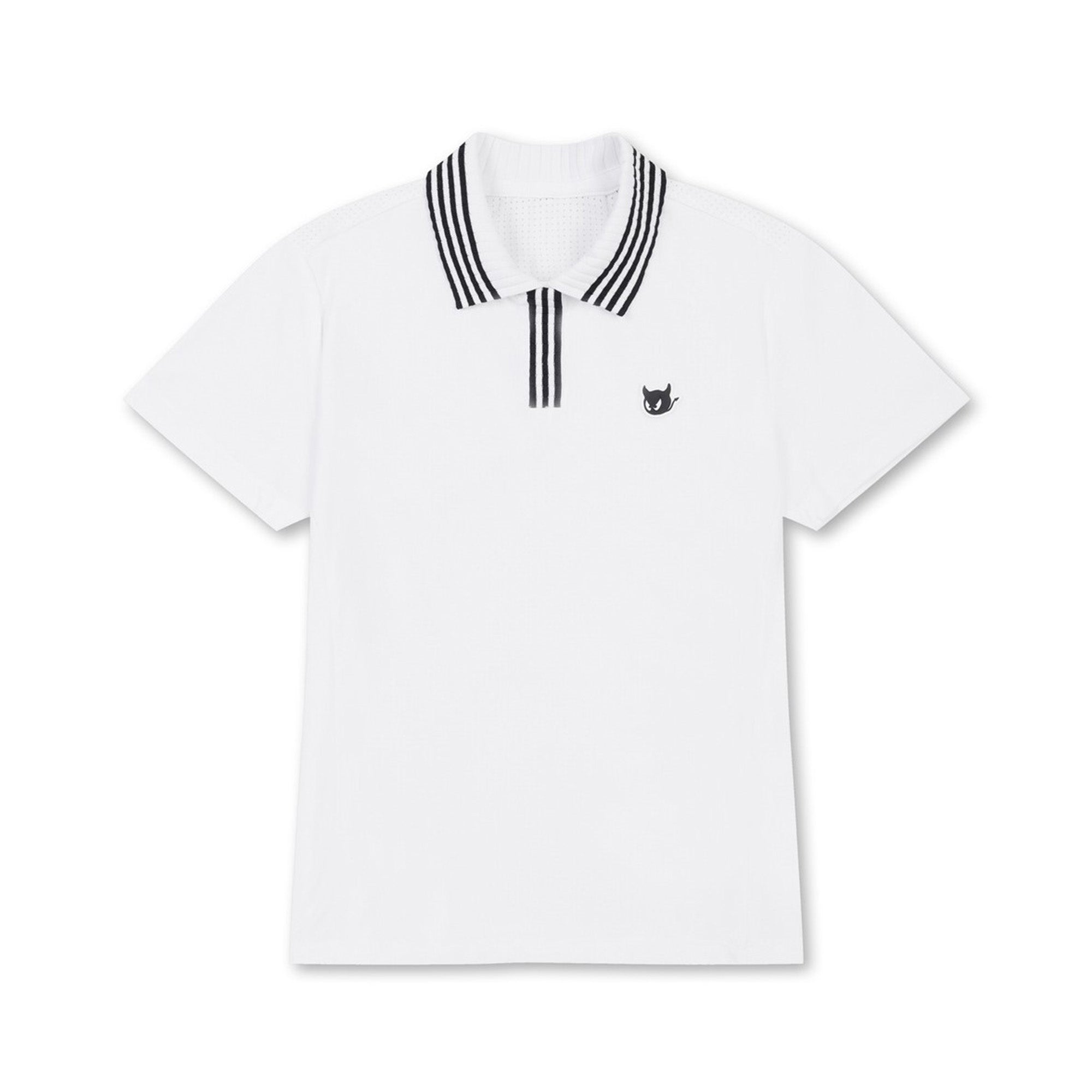 WOMEN クールジャージポロシャツ ホワイト