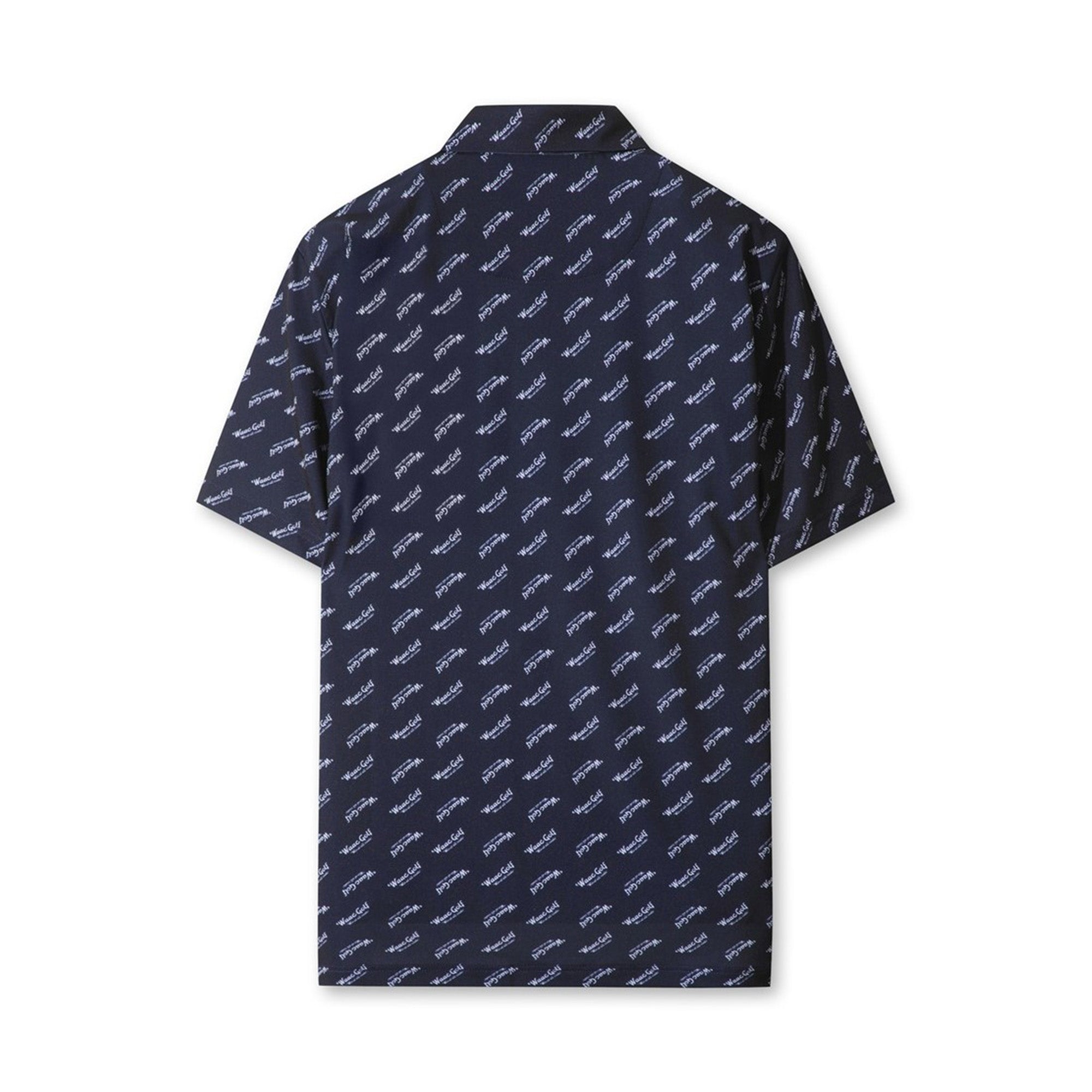 MEN レトロロゴポロシャツ ブラック