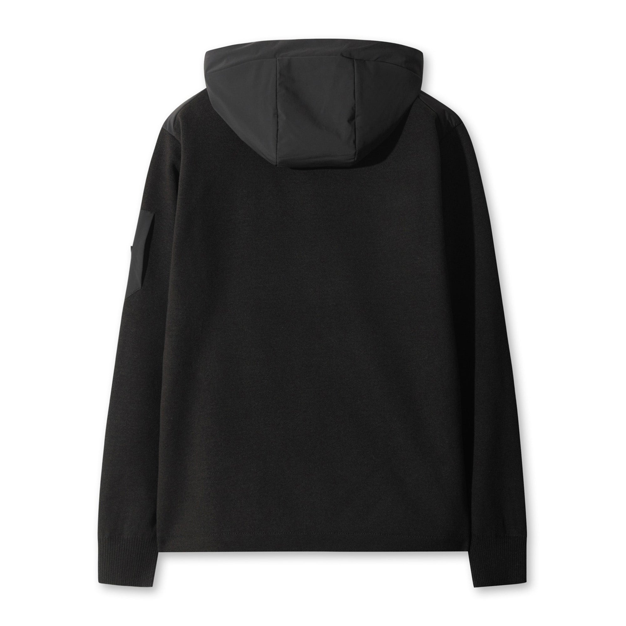 MEN PLAYERS EDITION ニットハイブリッドジャケット ブラック