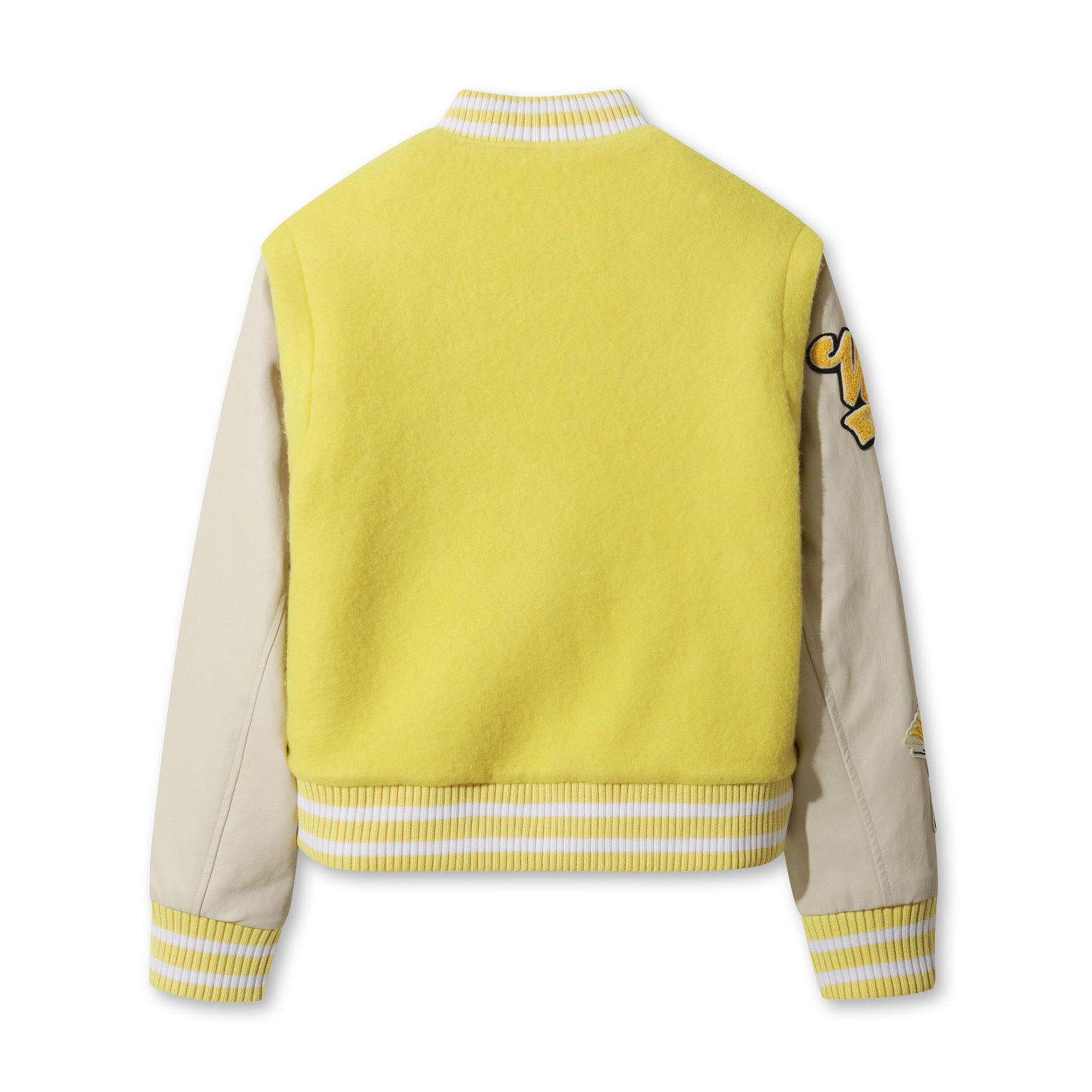 WOMEN バーシティジャケット マスタード