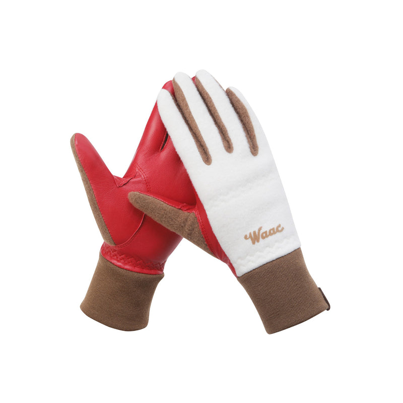 WOMEN ウォームグローブ レッド