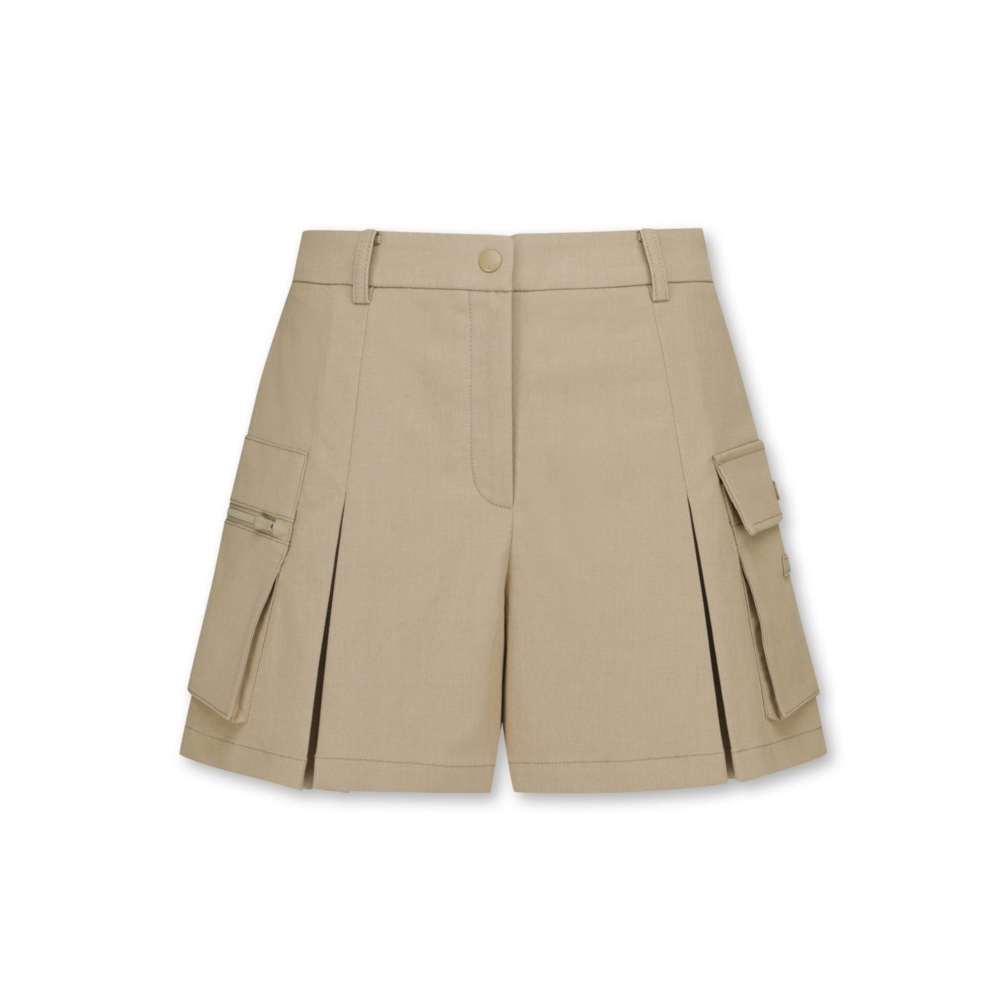 WOMENS カーゴハーフパンツ ライトブラウン/072342362