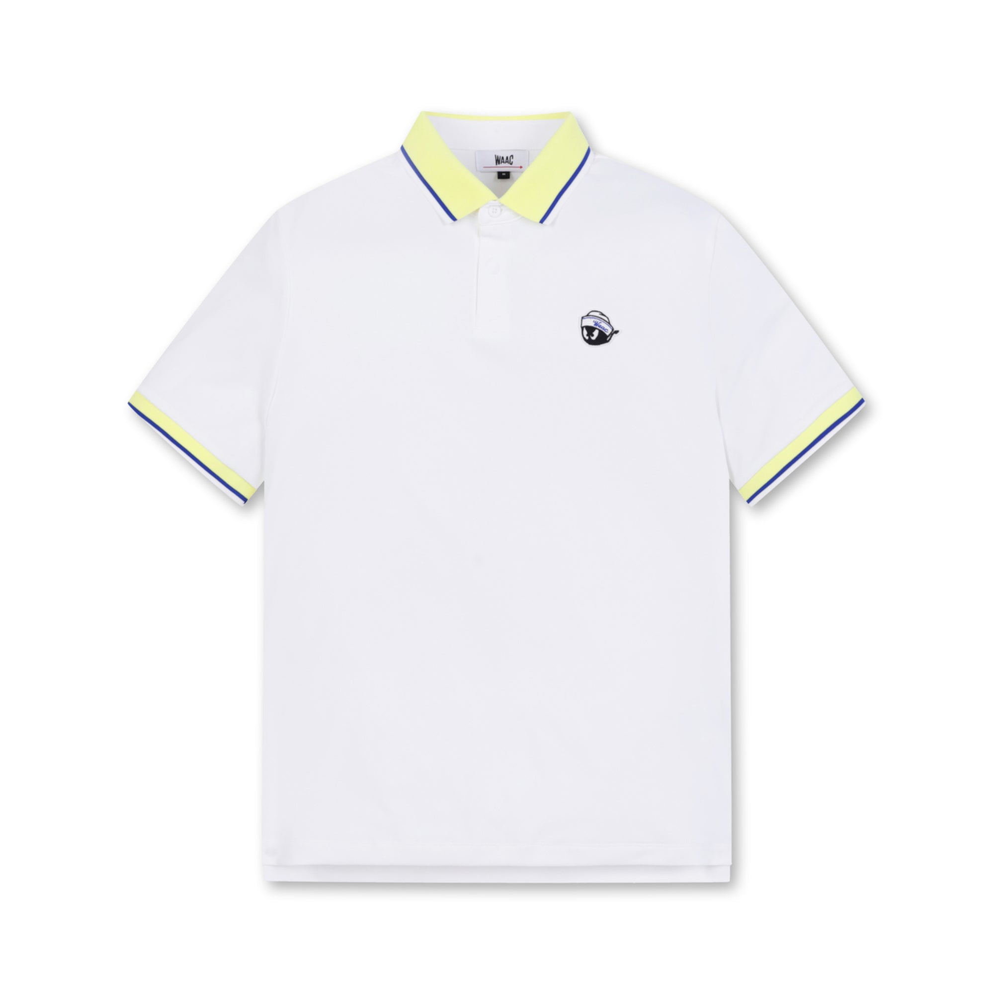 MEN マリンWAACKY ストレッチポロシャツ ホワイト