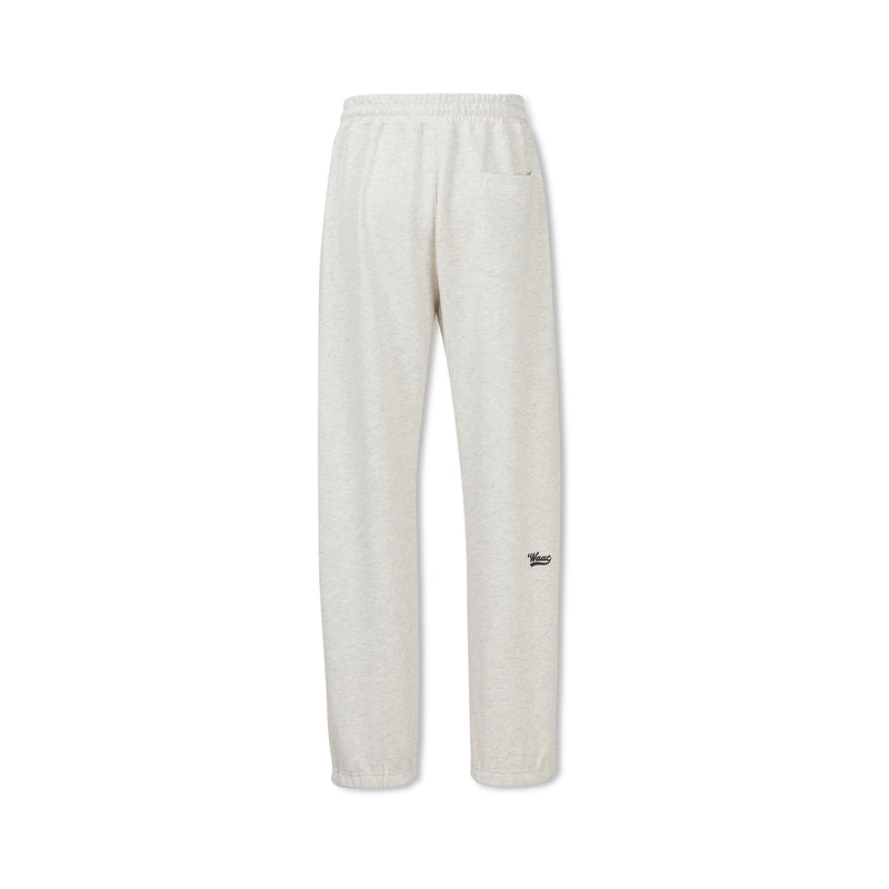 UNISEX NEW ERA スウェットパンツ アイボリー