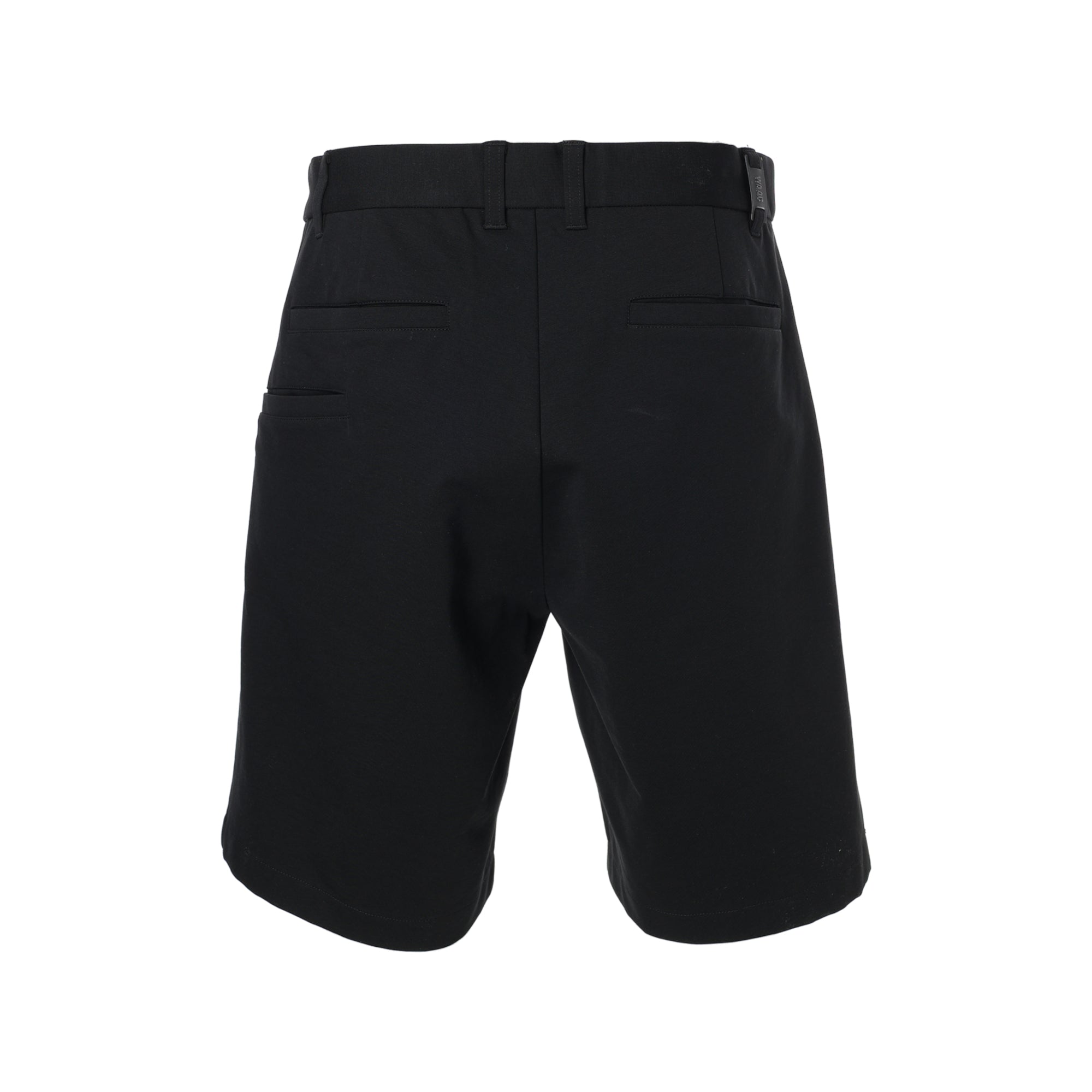 MEN ライトストレッチポンチ ハーフパンツ ブラック