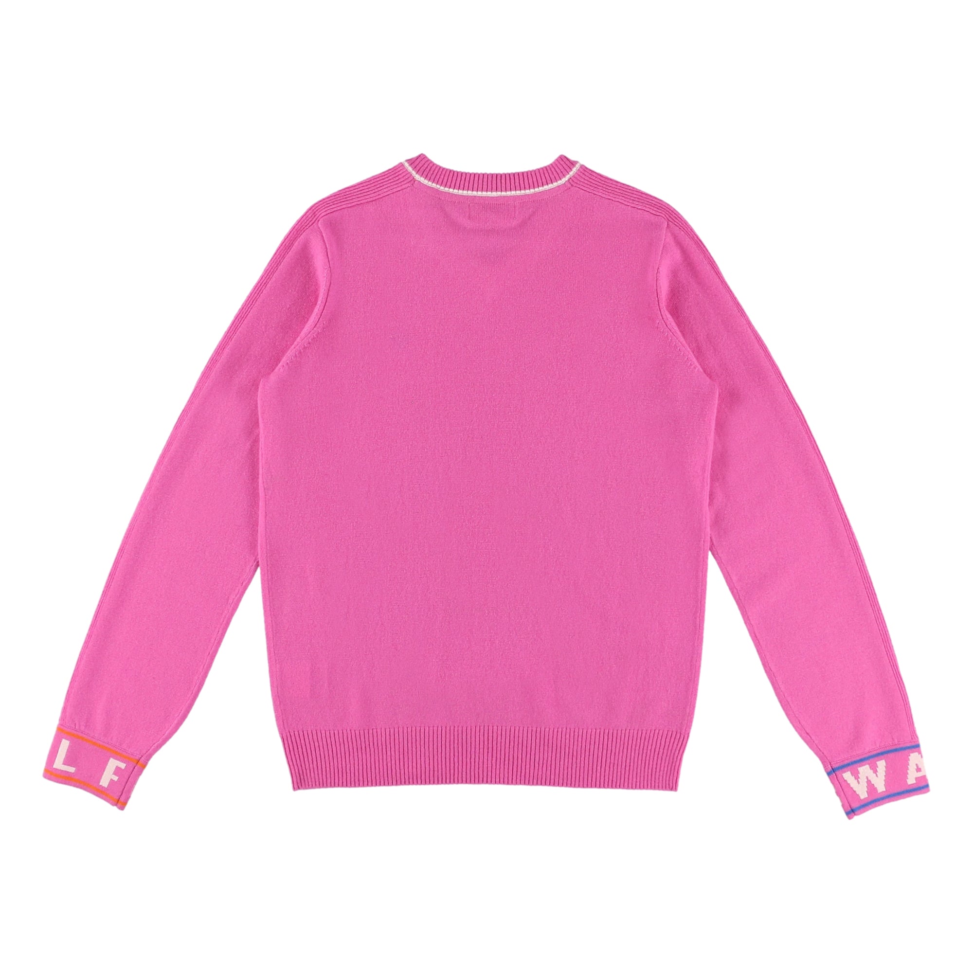 WOMEN AURORAカシミヤ 長袖プルオーバー ピンク