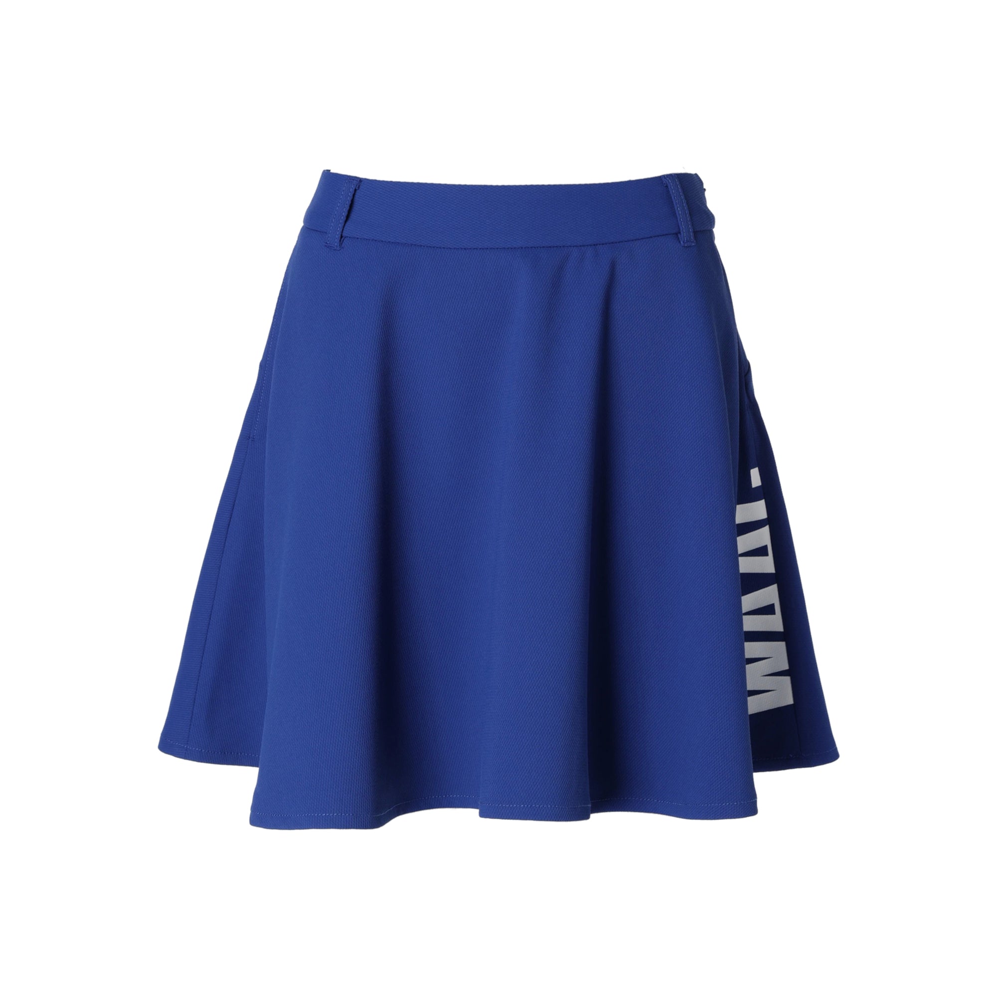WOMEN ドビーストレッチ スカート ロイヤルブルー