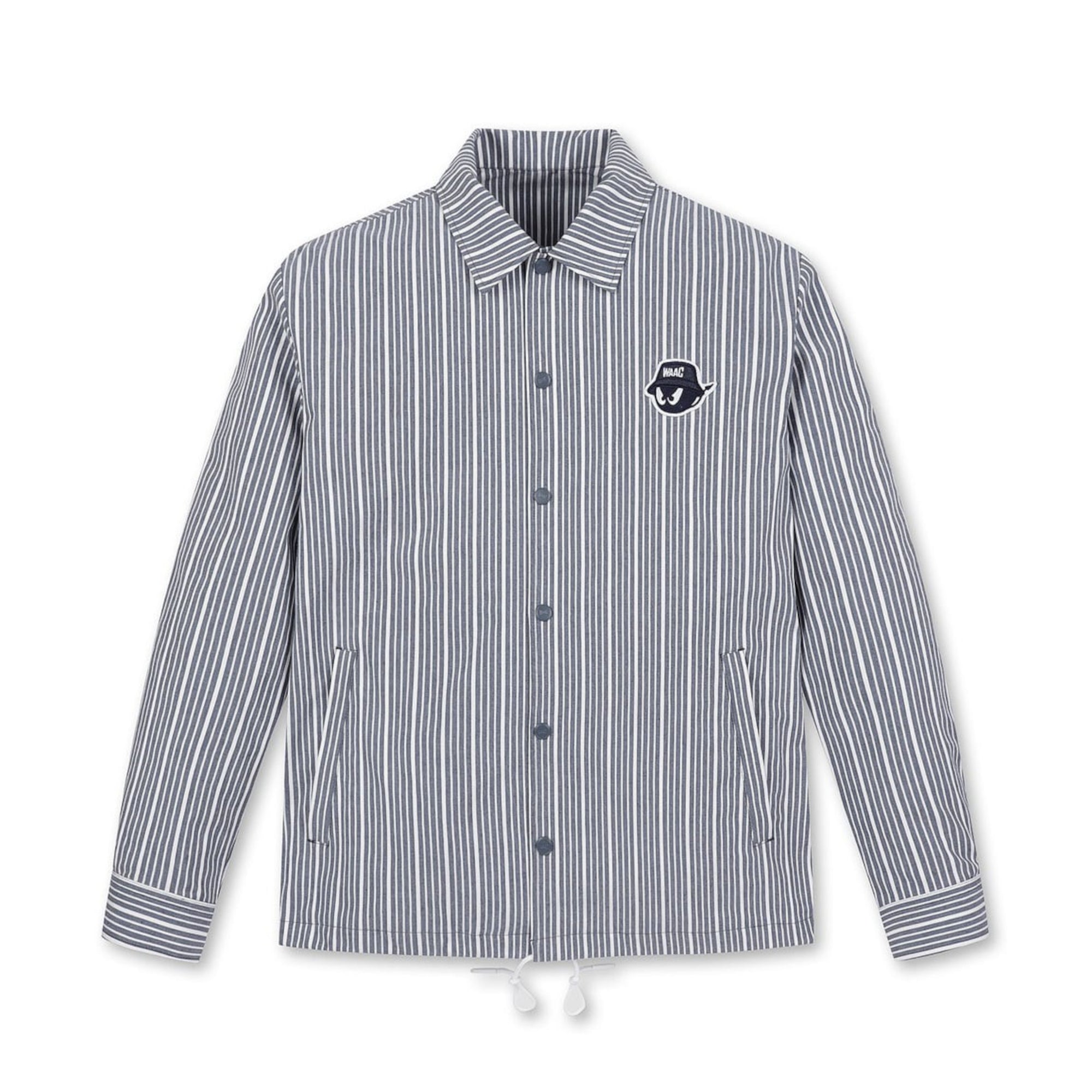 MEN カジュアルコーチジャケット ライトブルー