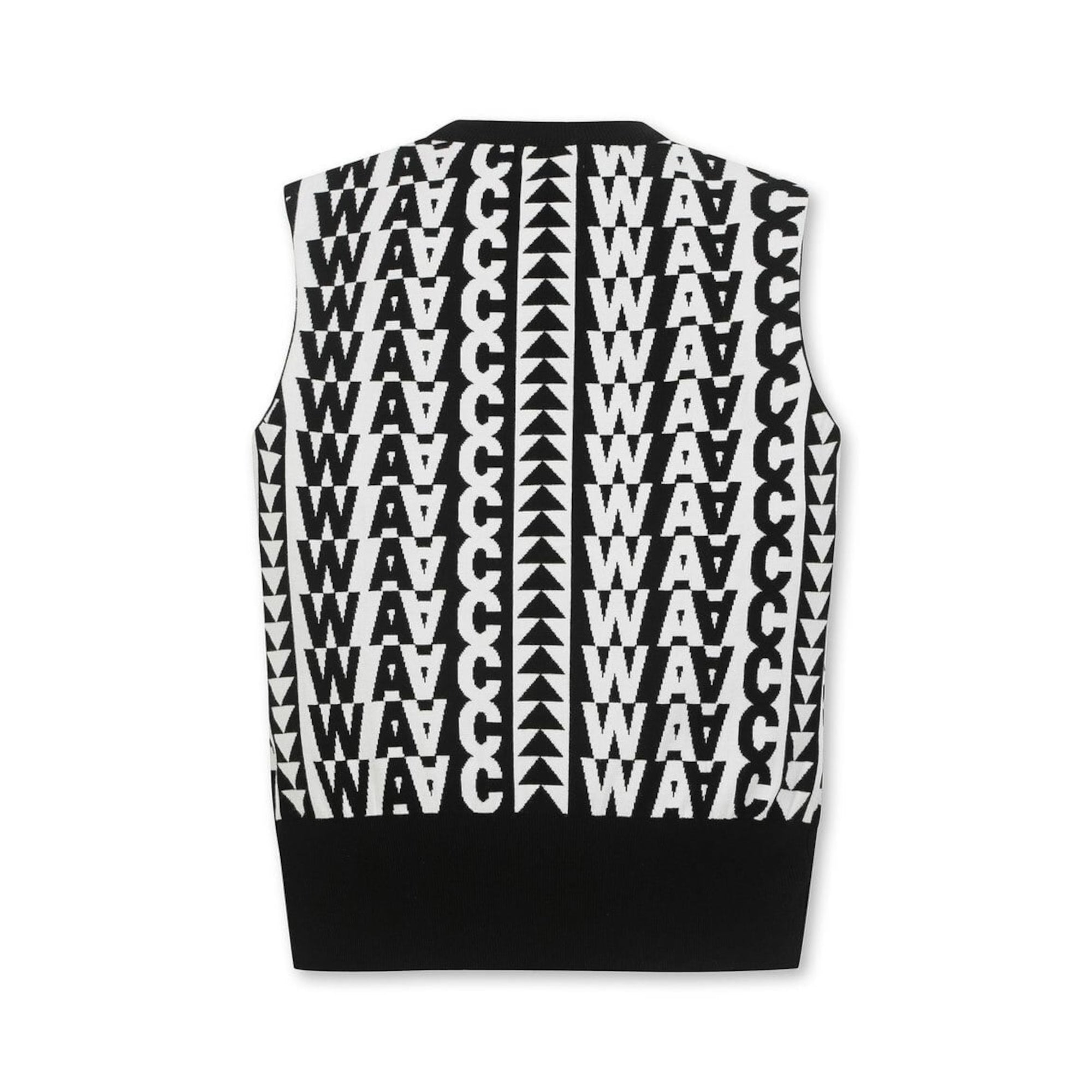 WOMEN WAACロゴニットベスト
