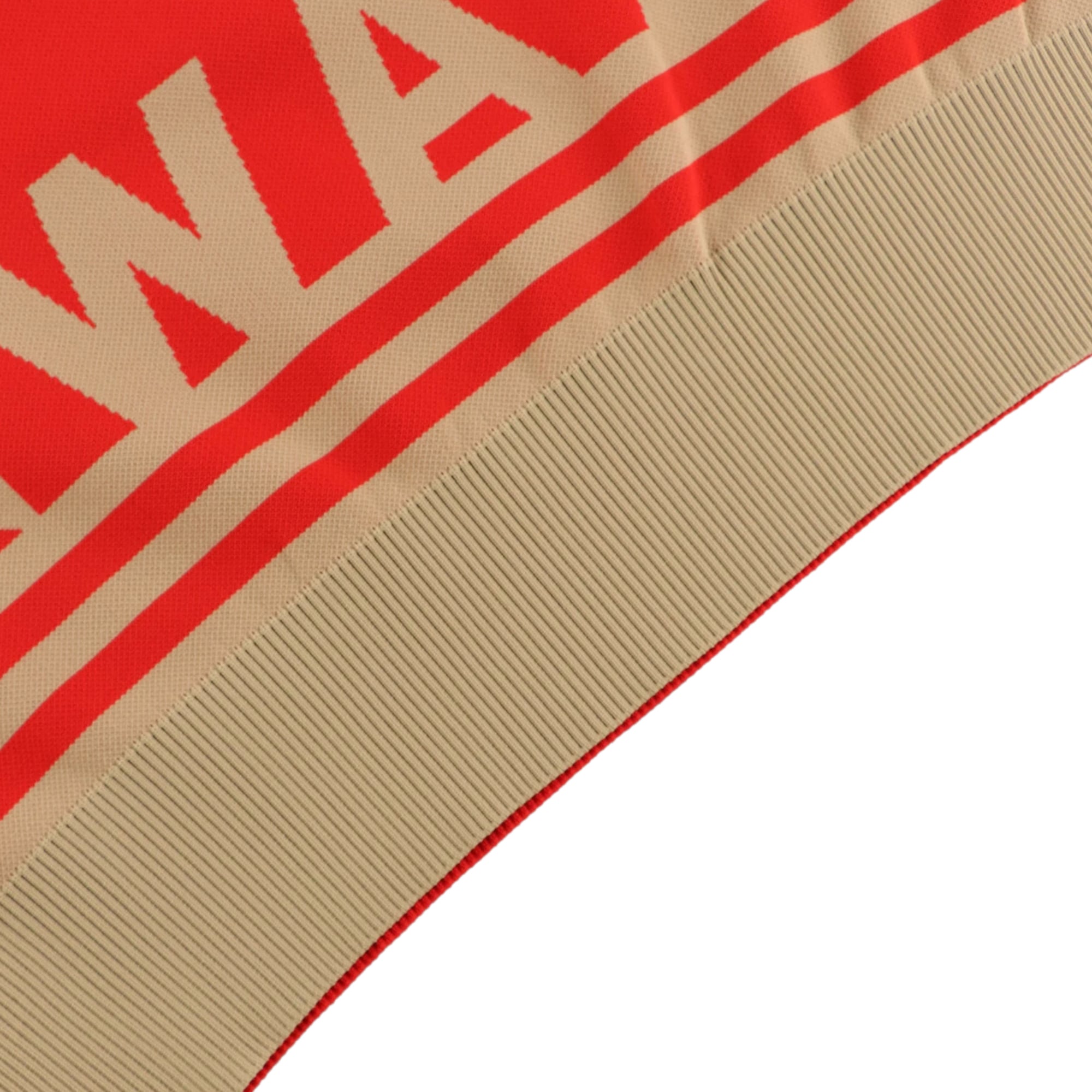 MEN エンゼルヤーン ニットベスト レッド