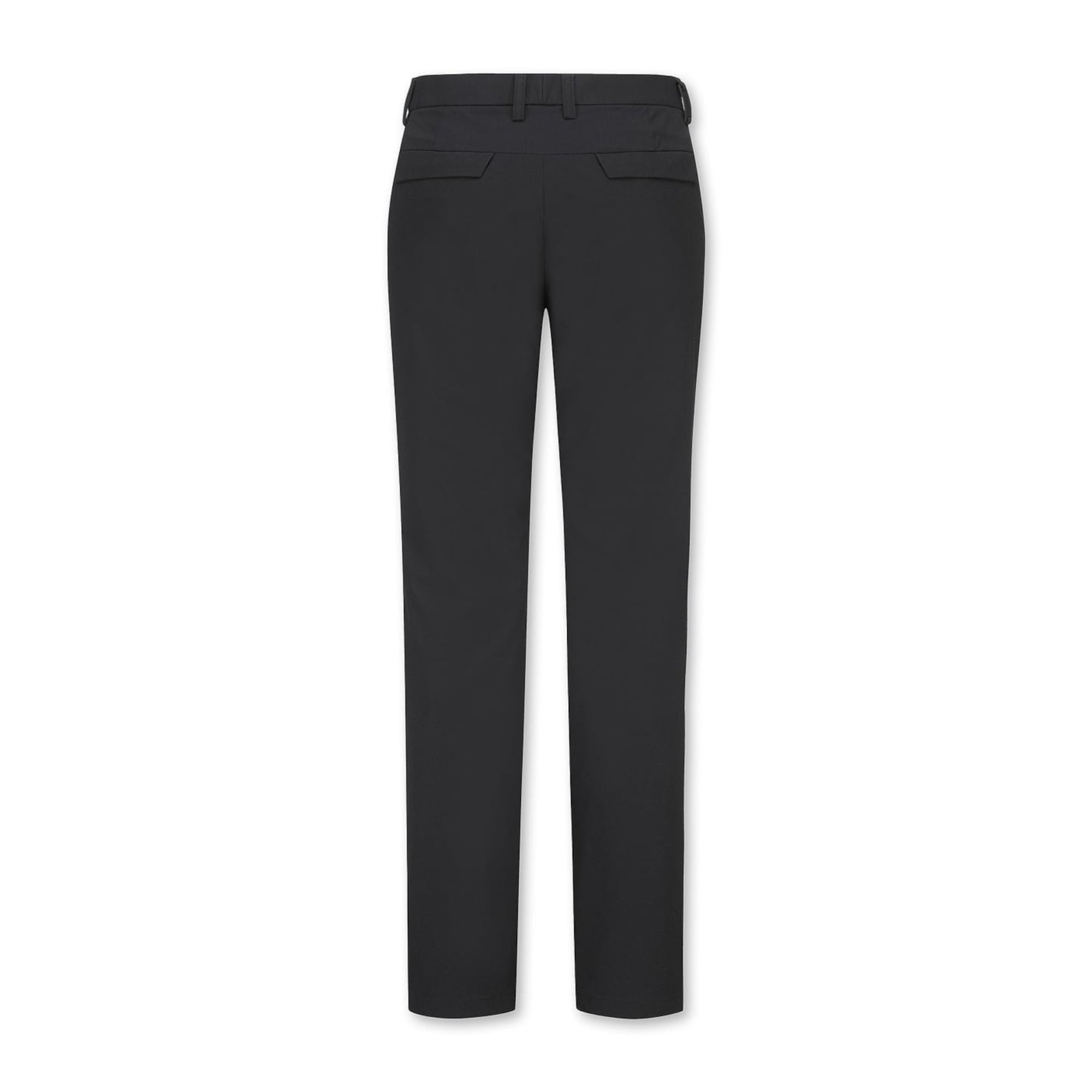 MEN ESSENTIAL スタンダードフィットパンツ ブラック