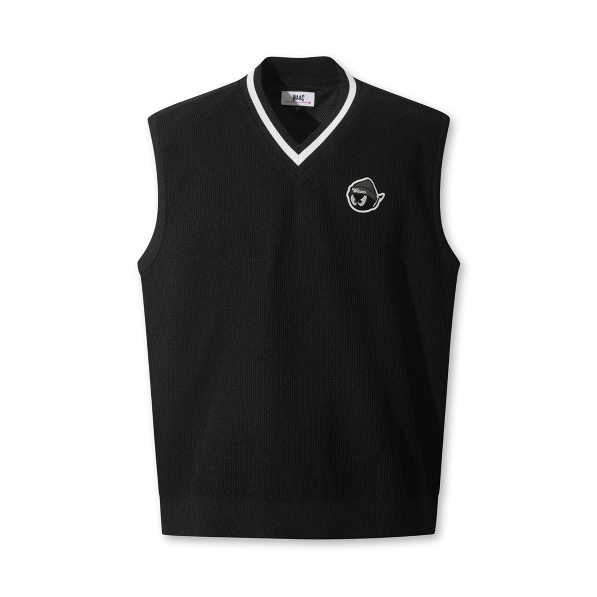 MEN BEANIE WAACKYベスト ブラック