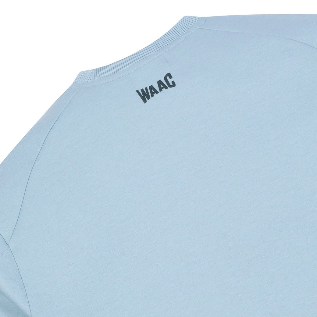 MEN レタリングスウェット モスブルー