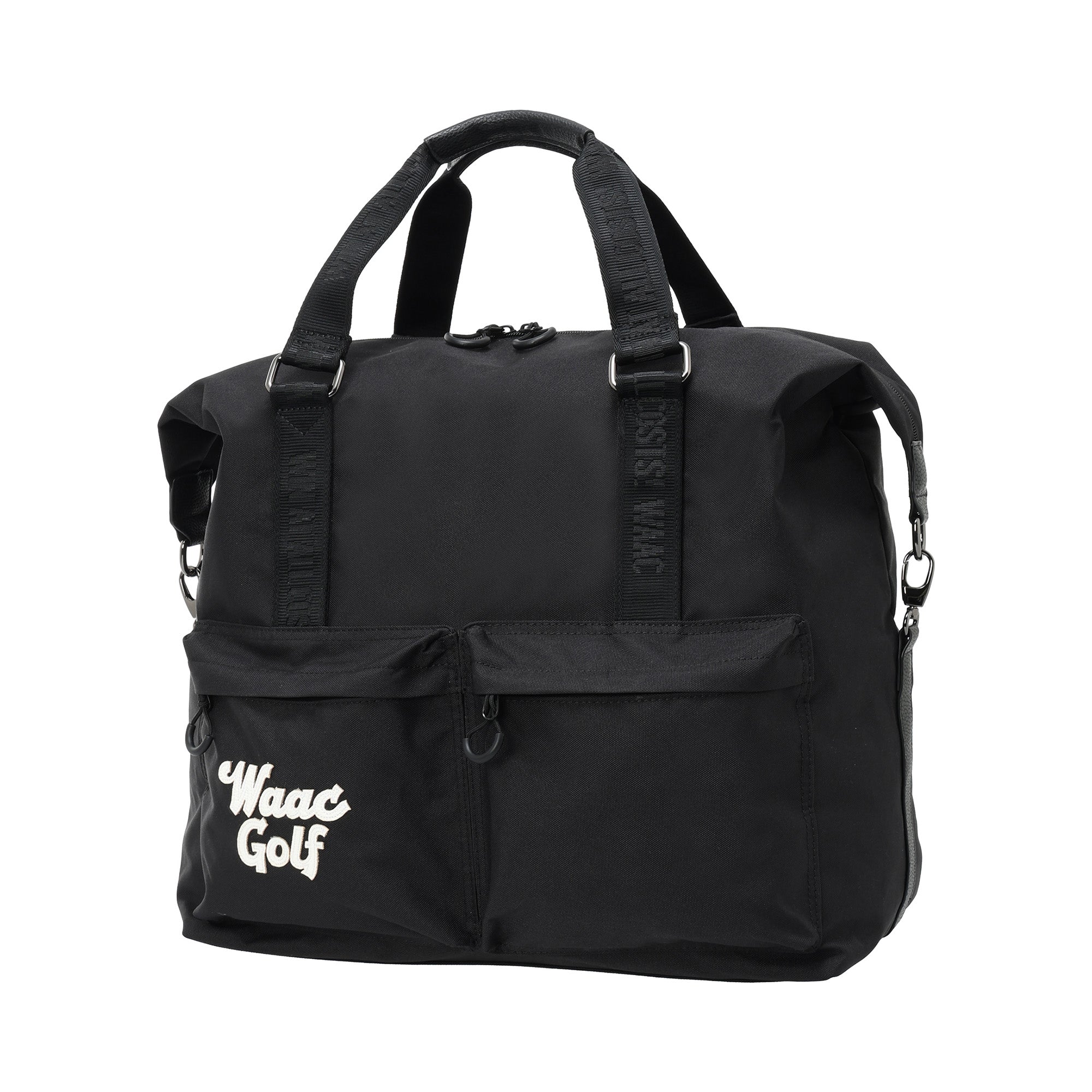 UNISEX CITY LINE ボストンバッグ ブラック