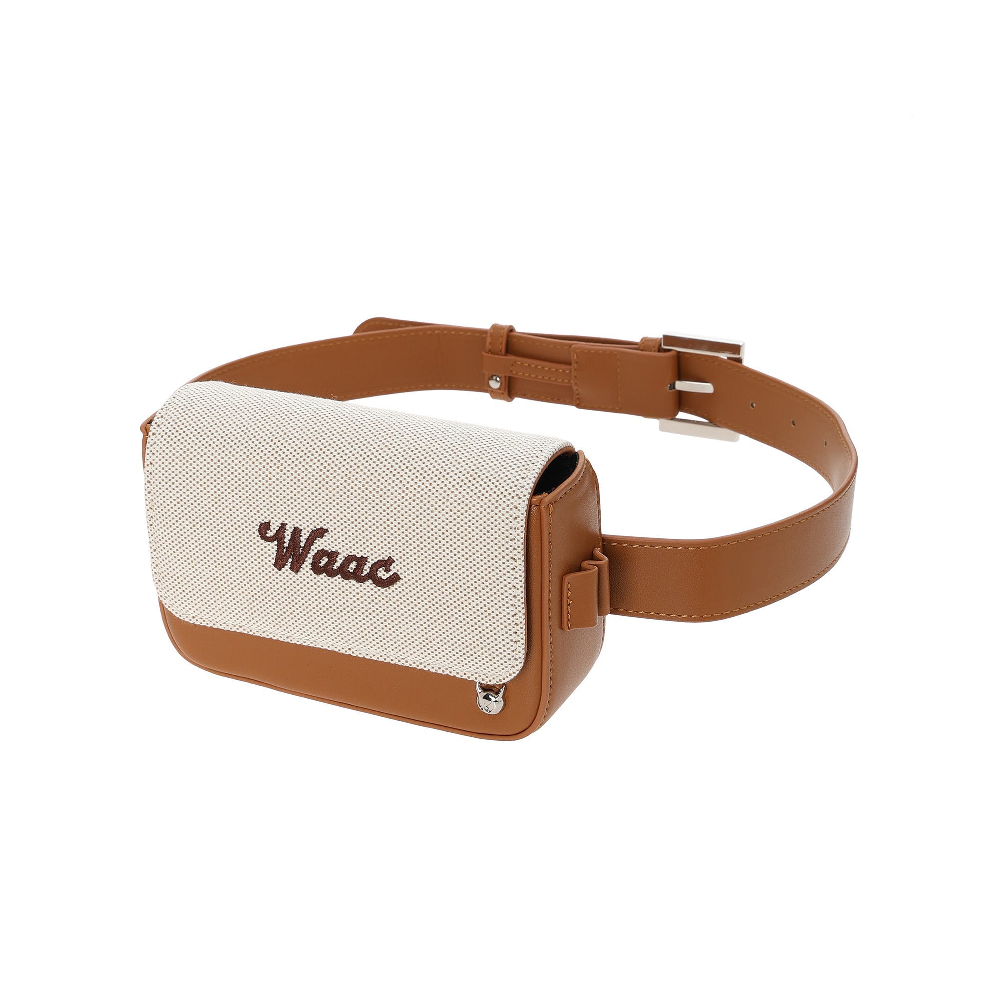 UNISEX クラシックキャンバスウエストバッグ ベージュ