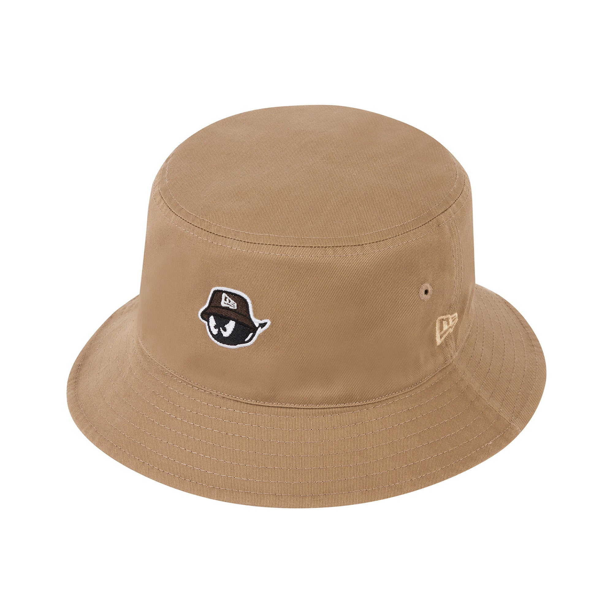 UNISEX NEW ERAリバーシブルバケットハット ベージュ