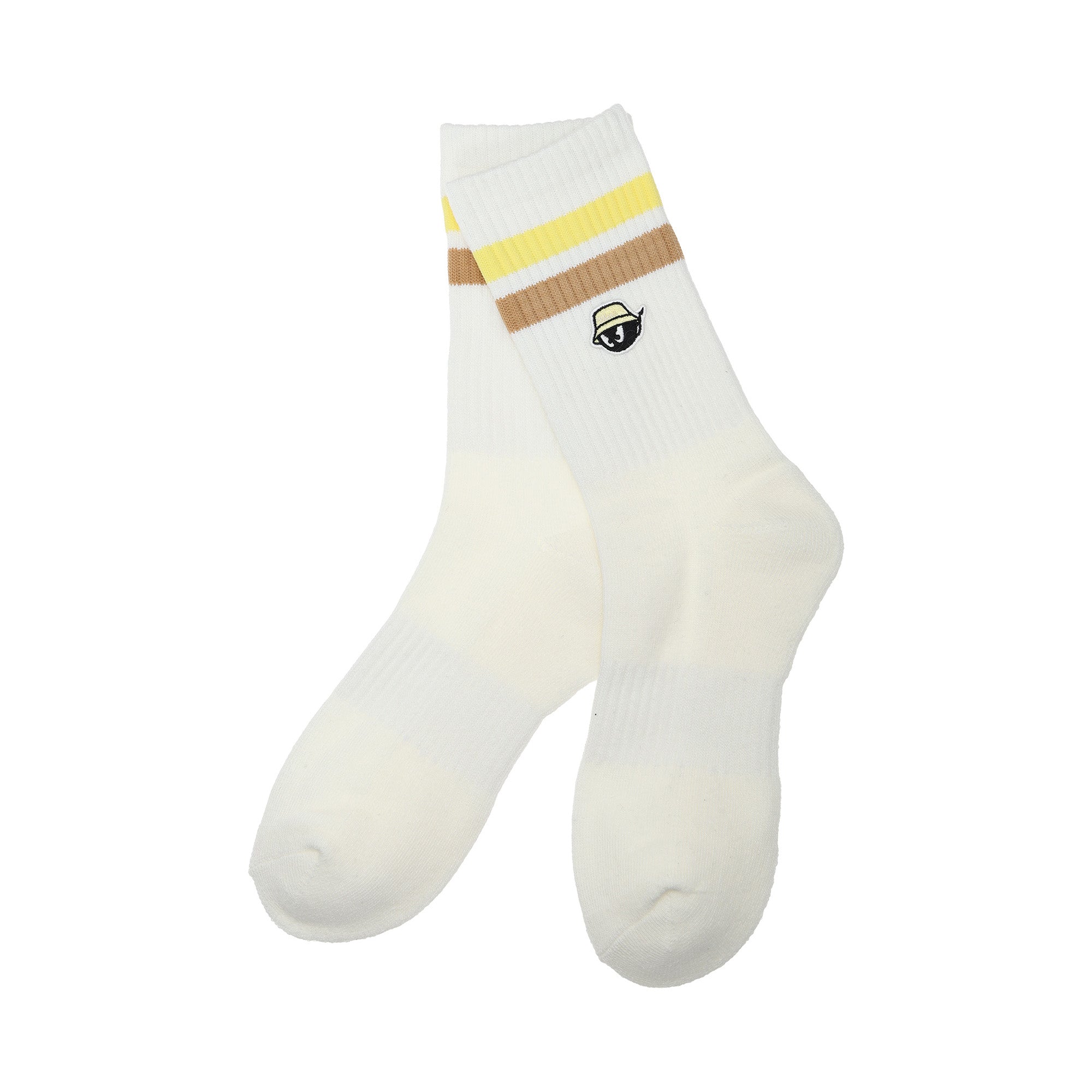 WOMEN ミドルソックス イエロー