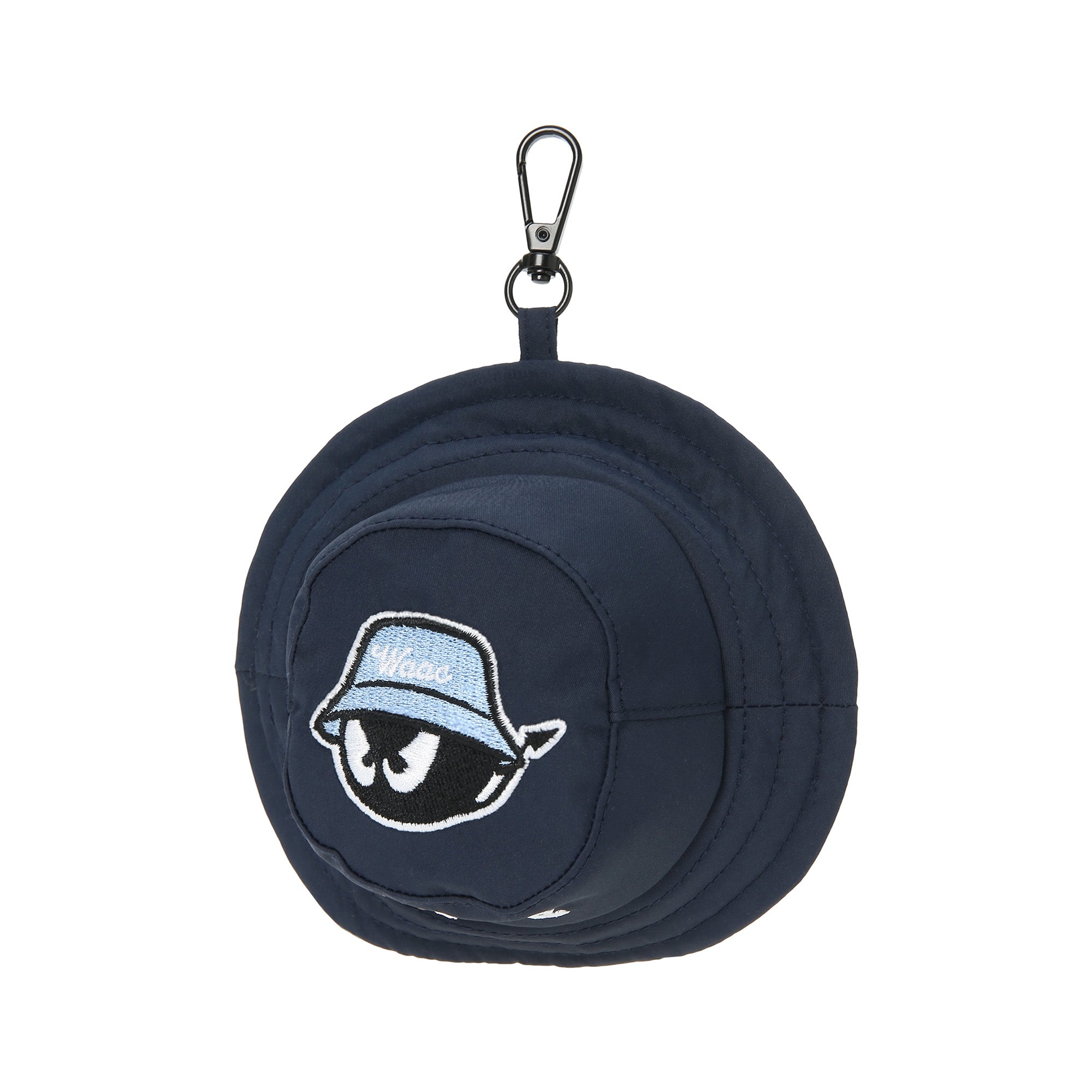 UNISEX バケットハットボールポーチ ネイビー