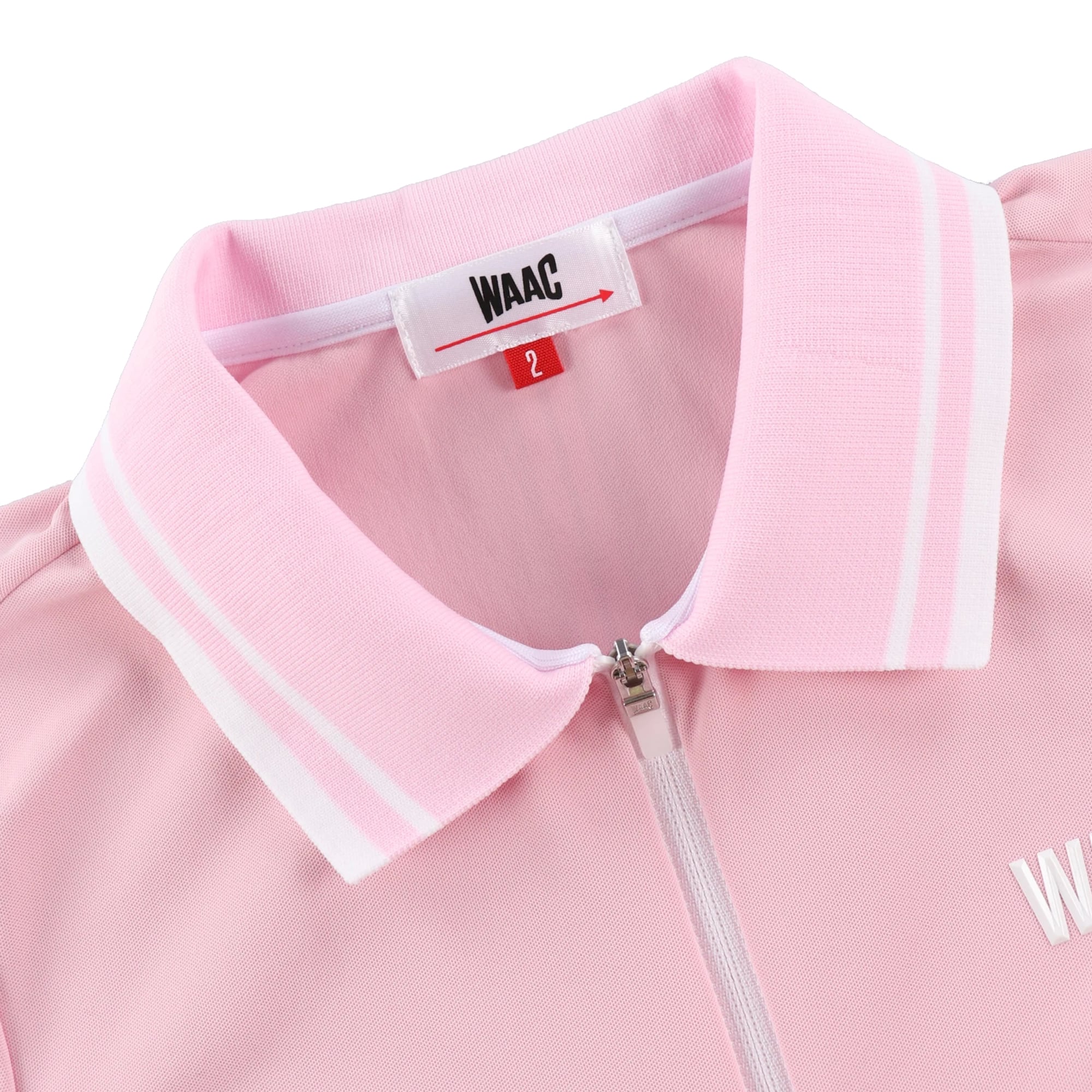 【吸汗・速乾素材】WOMENS 鹿の子 半袖シャツ ピンク/072232053