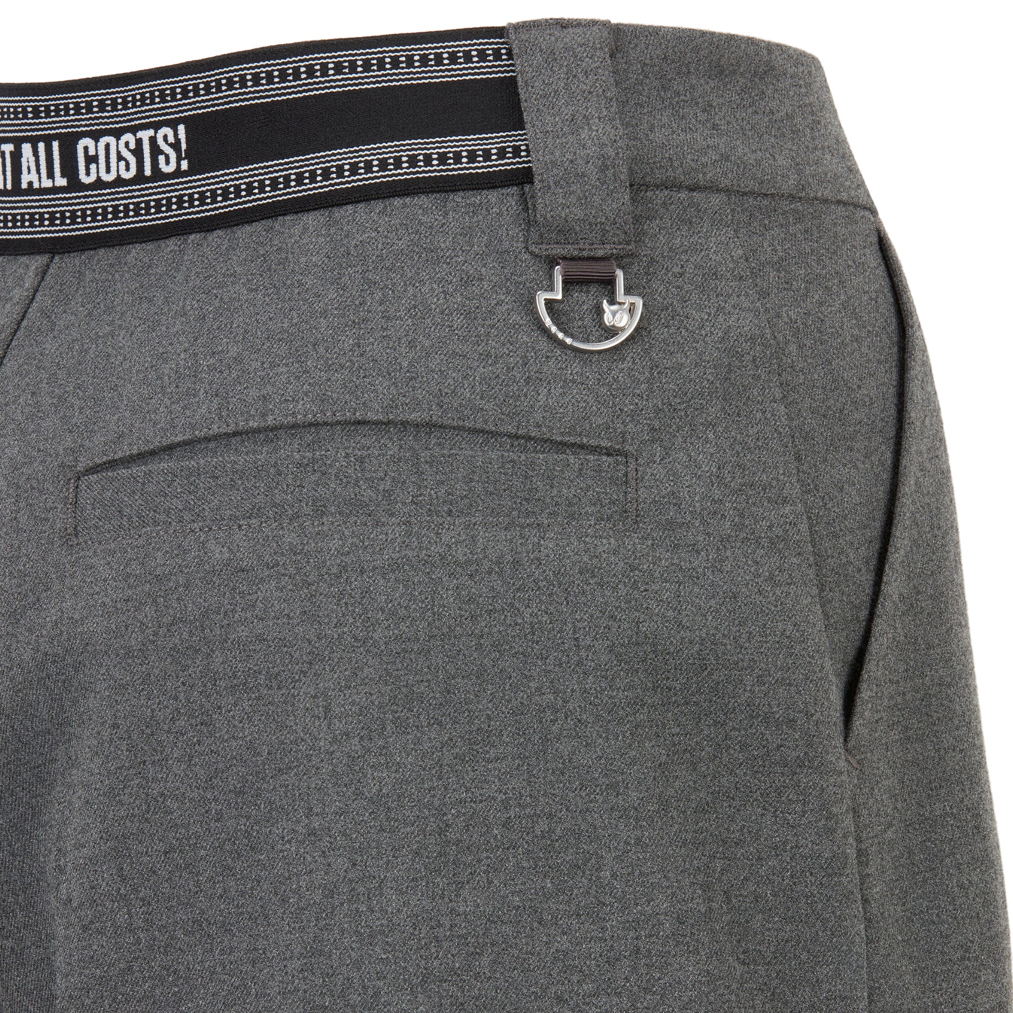 WOMEN トラッドウールライクハーフパンツ ネイビー