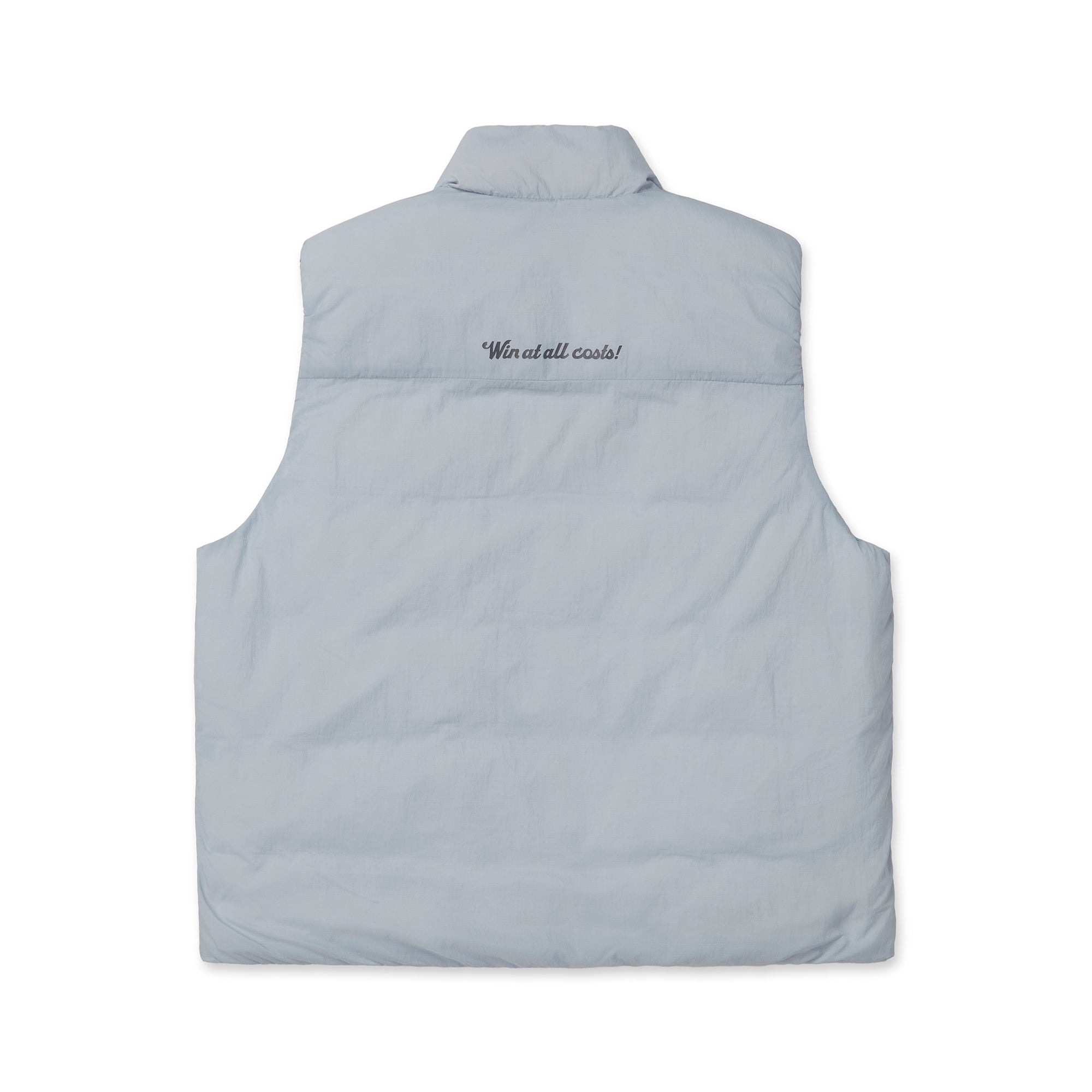 MEN パデッドアウターベスト ライトブルー