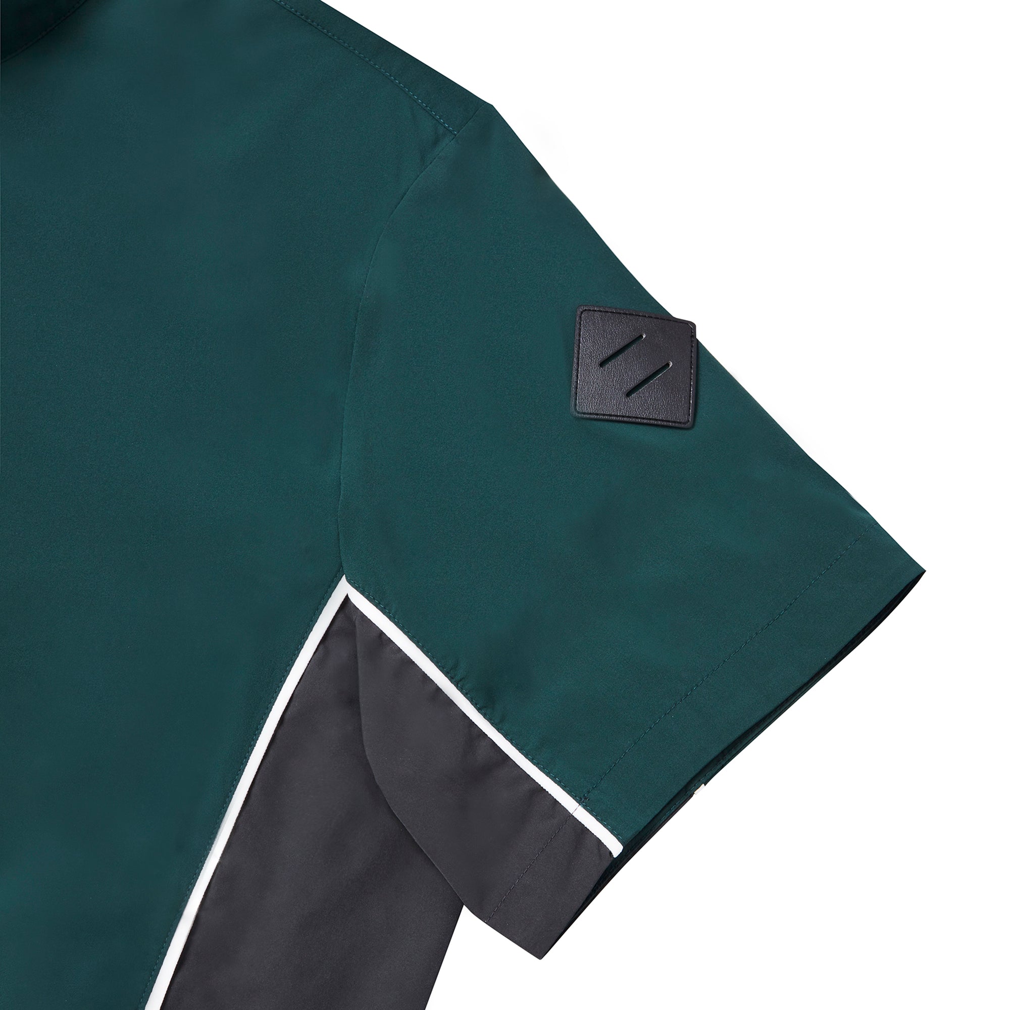 【25SS 新作|WAAC X JONES】MEN パイピングアノラック グリーン