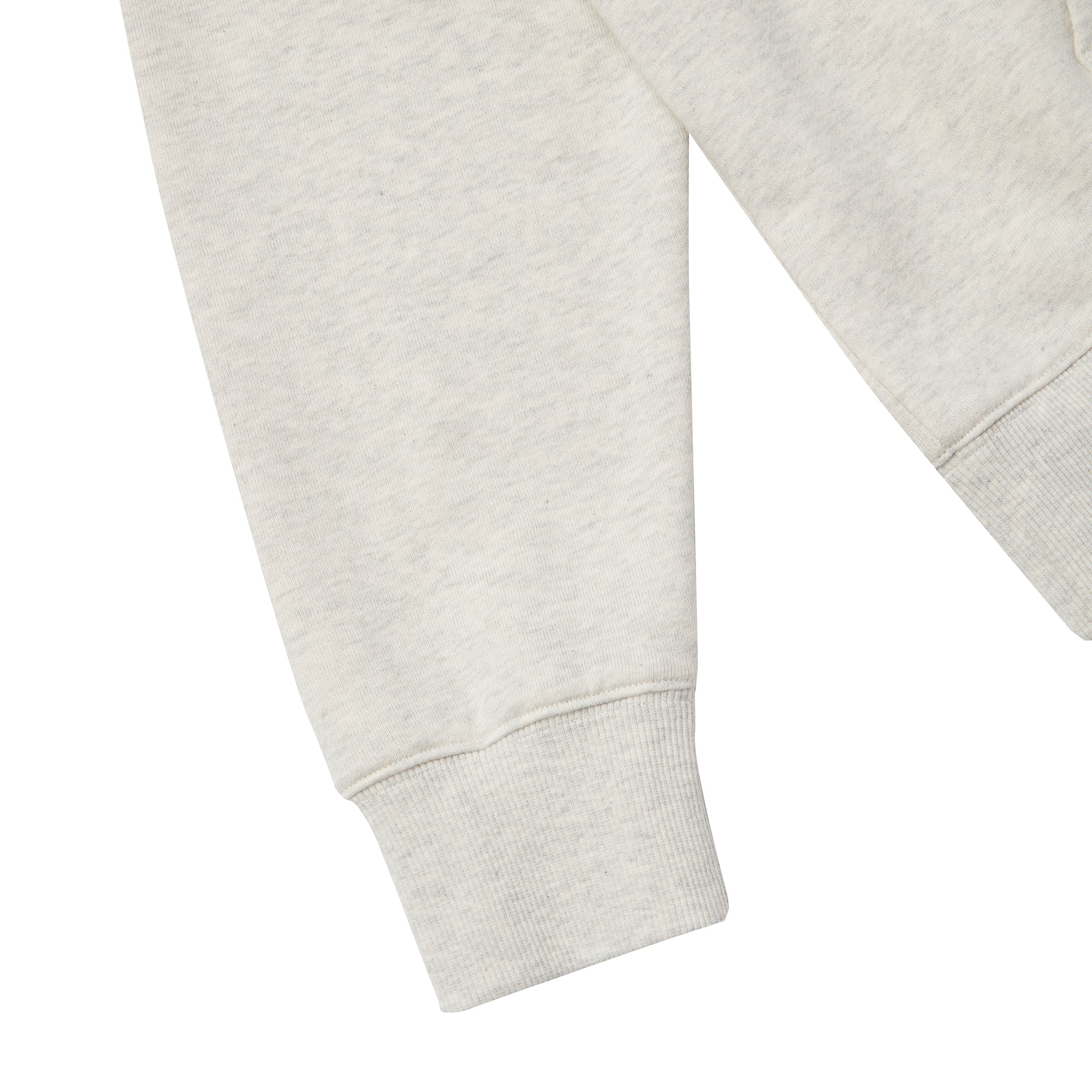 UNISEX ロングスリーブフーディー アイボリー