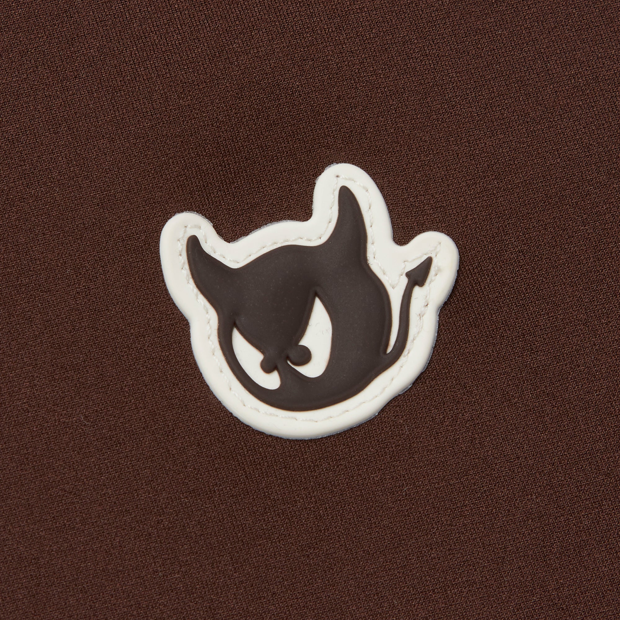 WOMEN スムースジャージースリーブレスポロ ブラウン