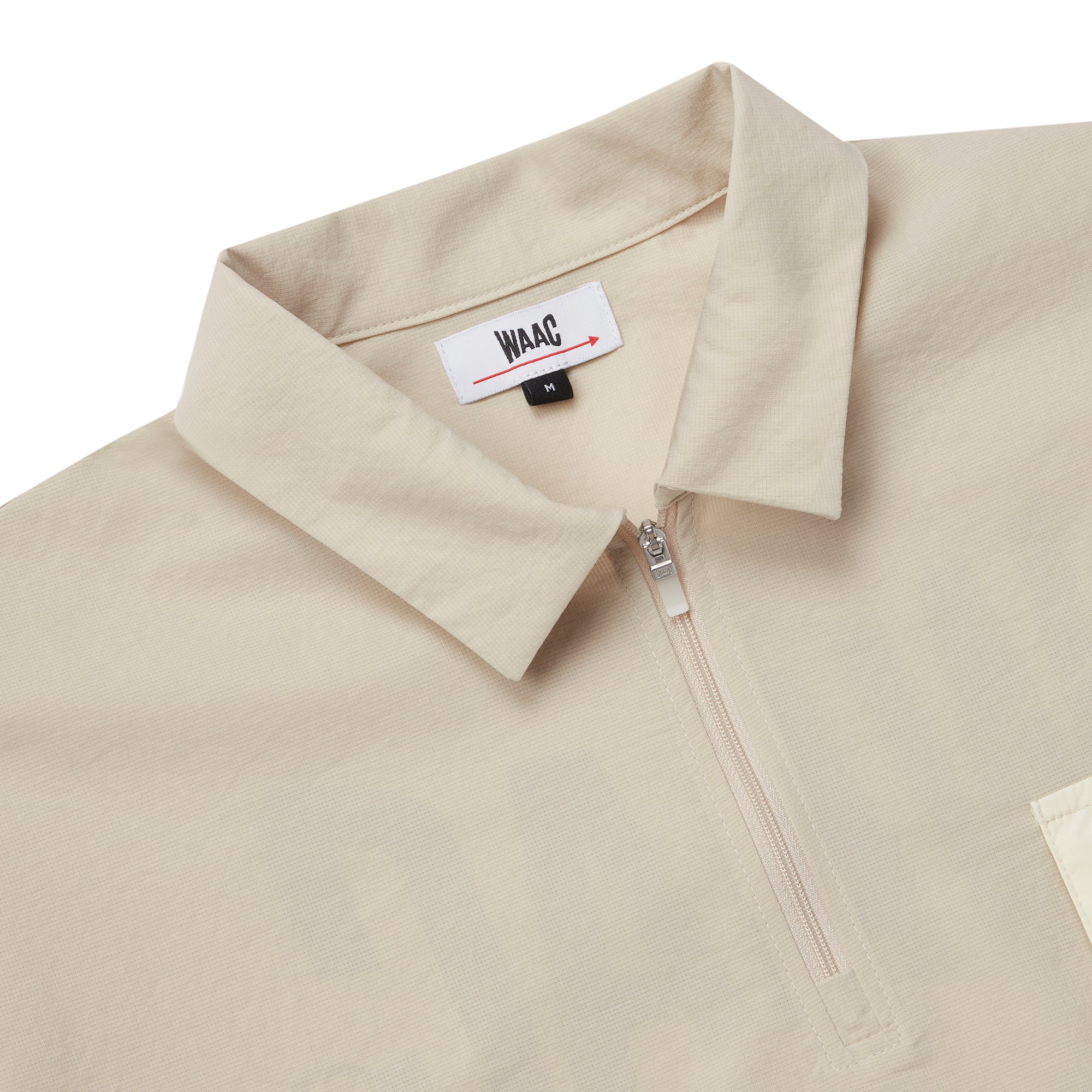 MEN ミニリップエアーポロシャツ アイボリー