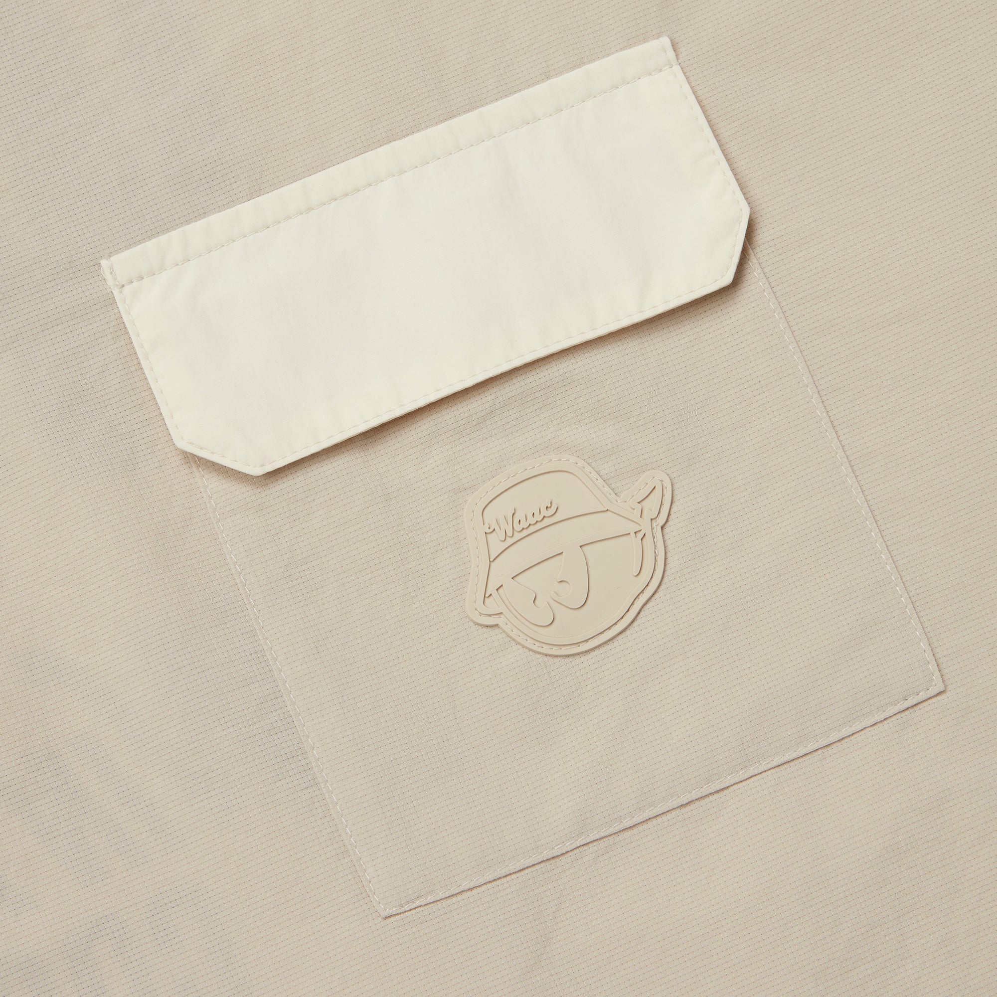 MEN ミニリップエアーポロシャツ アイボリー