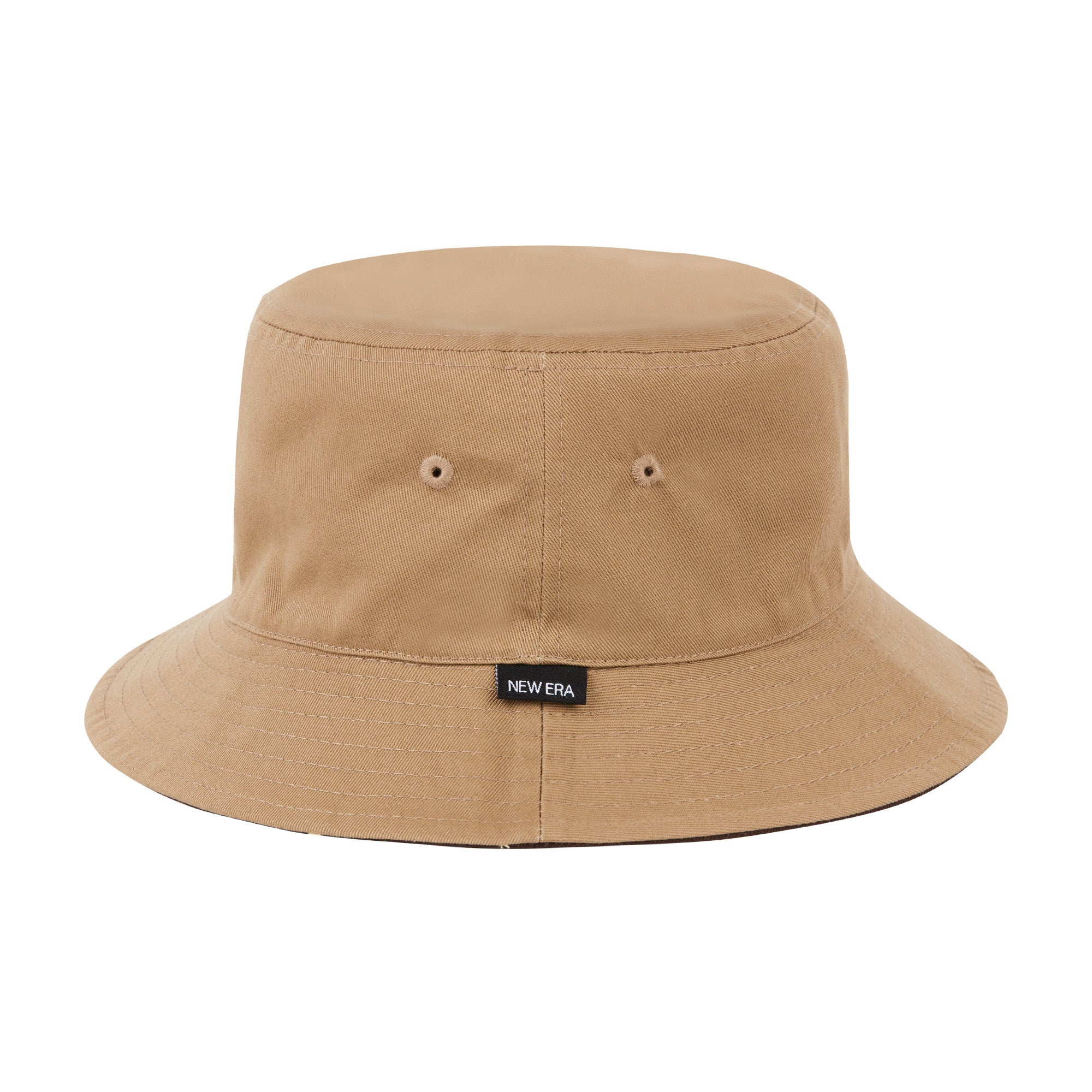 UNISEX NEW ERAリバーシブルバケットハット ベージュ
