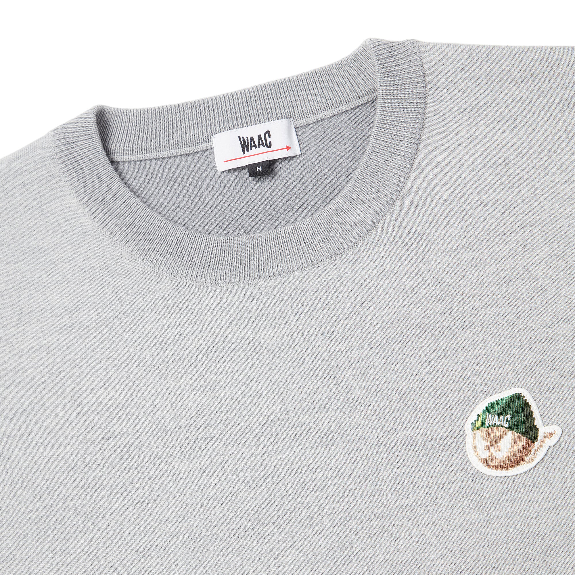 MEN ダブルフェイススウェットライクニットプルオーバー ブラック