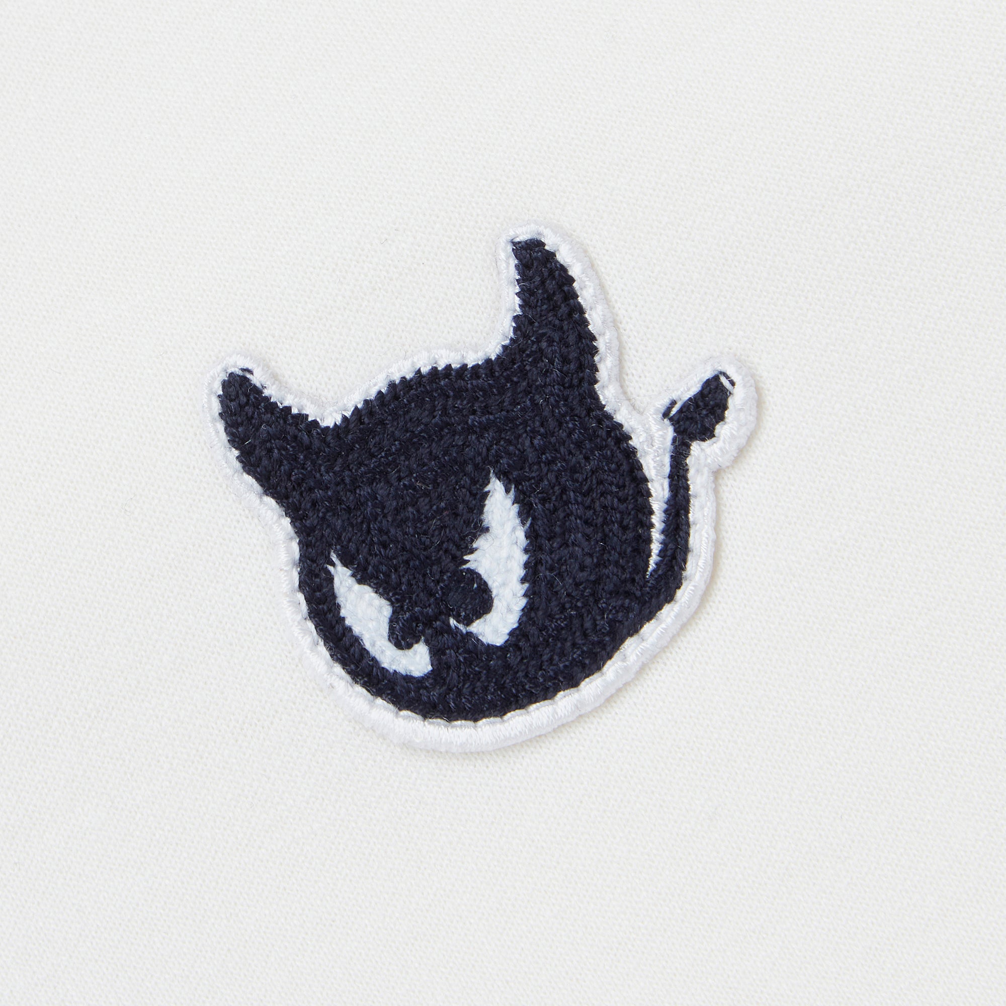 WOMEN ダンボールニットスポーティーハーフジップ アイボリー