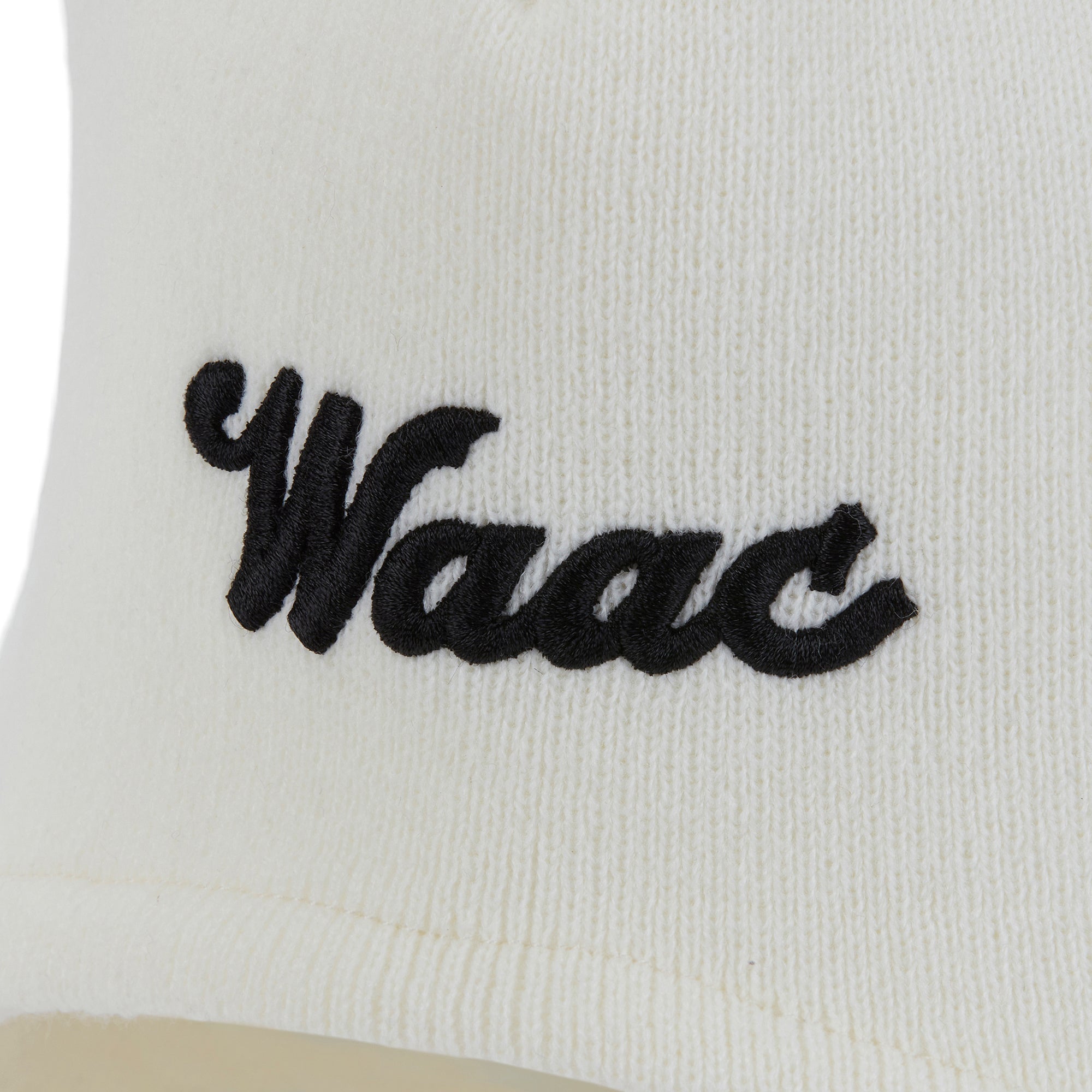 UNISEX イヤーフラップニットキャップ ブラウン