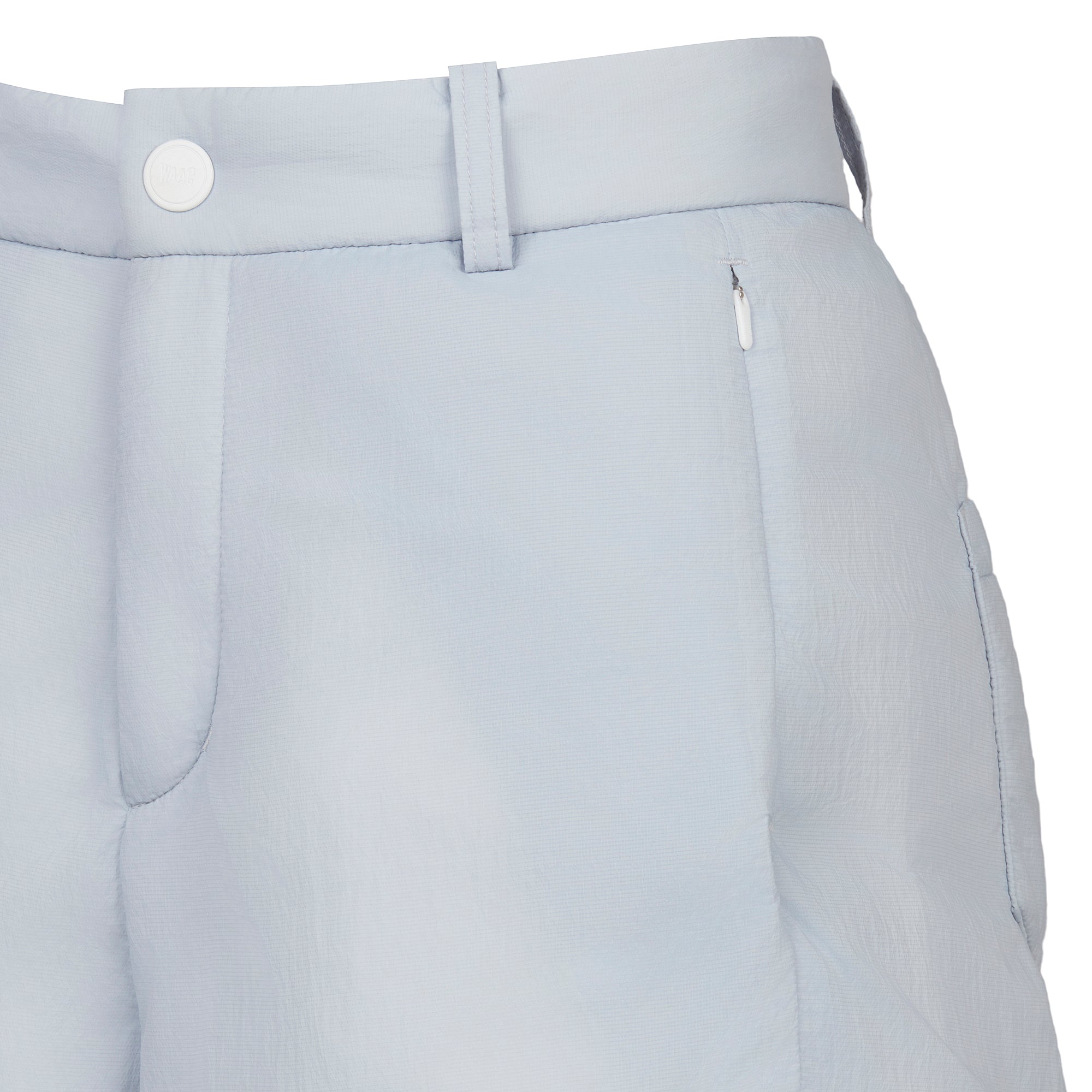 WOMEN パデッドハーフパンツ ライトブルー