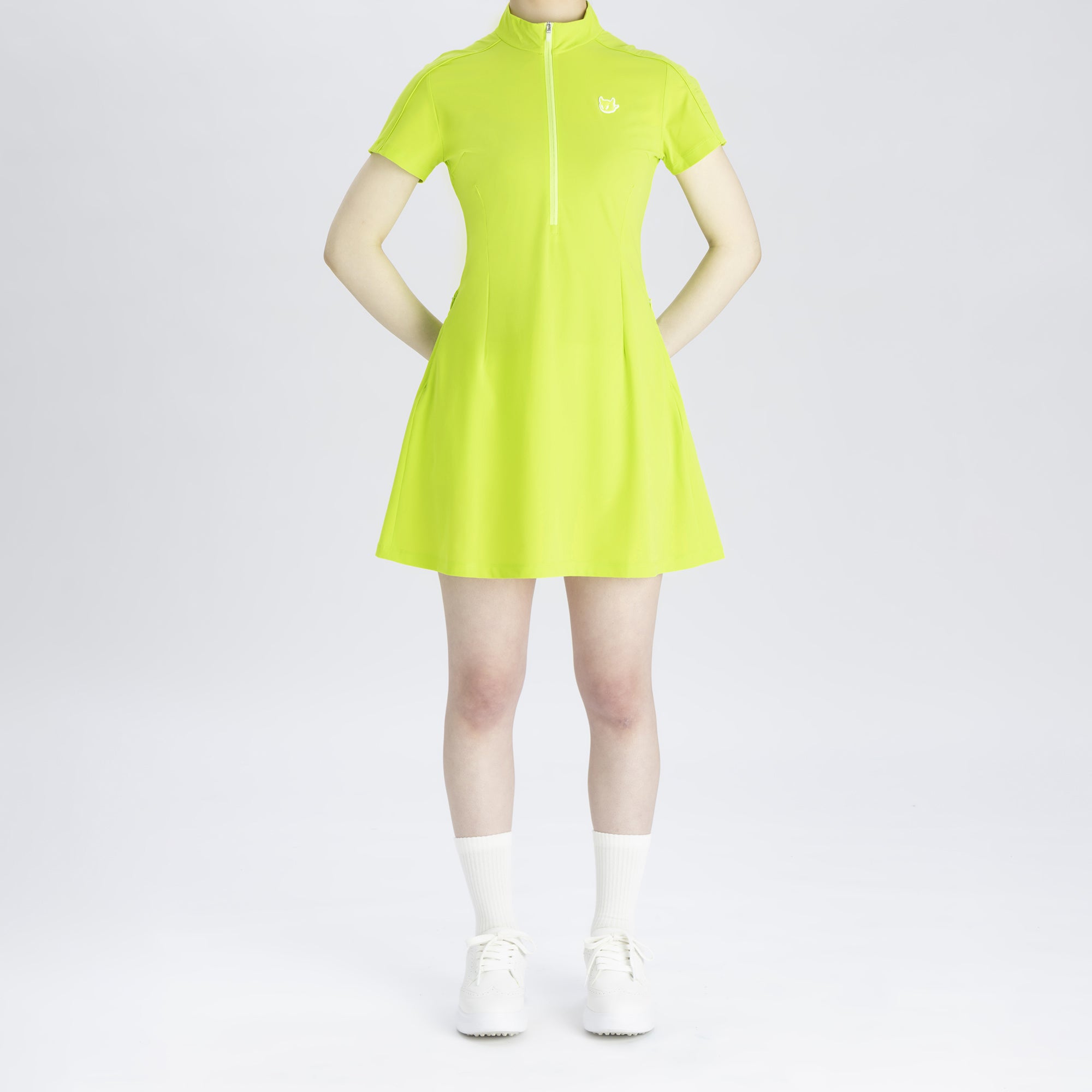 WOMENS Carvicoスムースワンピース シトロン/072242550