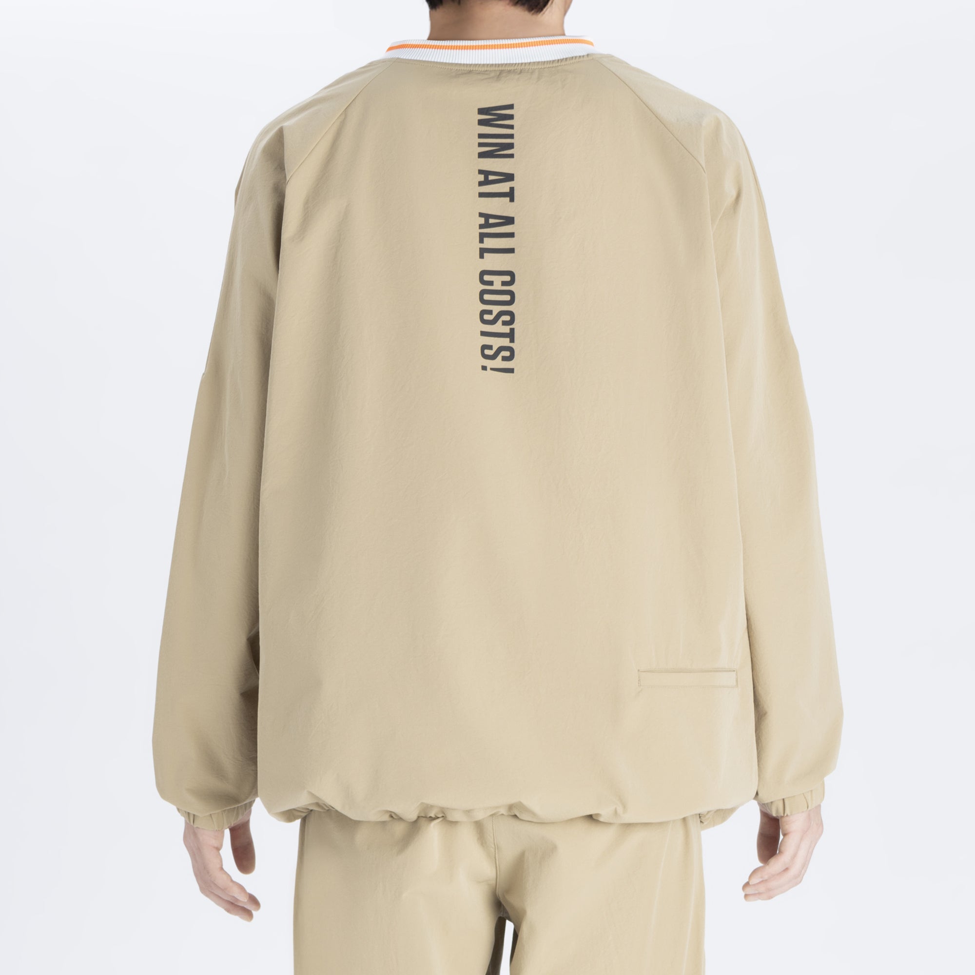 MENS TEXBRIDリップストップ プルオーバー ブラック/072242111