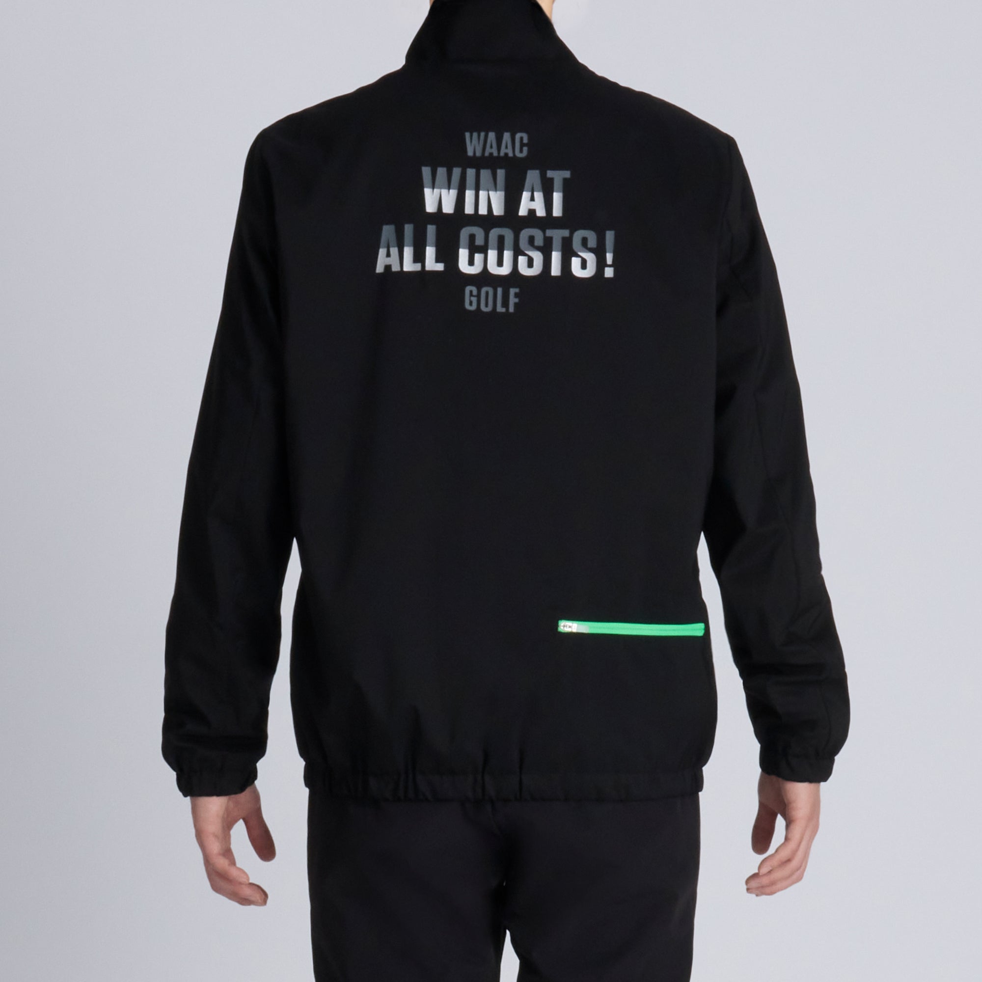 MEN ライトタフタ ブルゾン ブラック