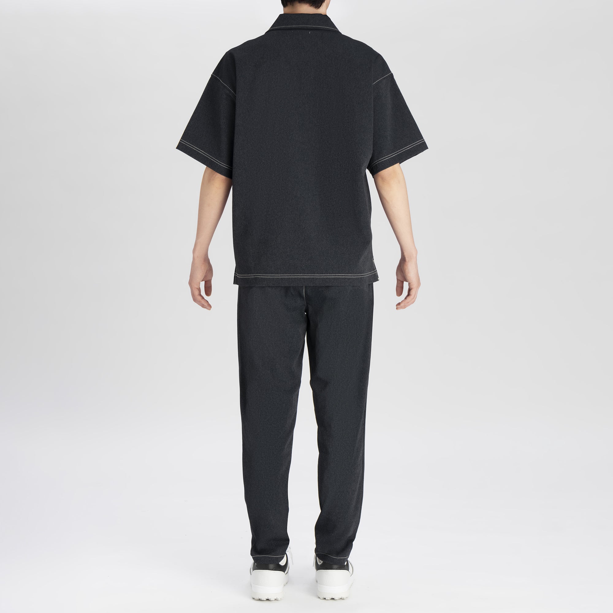 MENS デニムライク2WAY ロングパンツ ベージュ/072242420