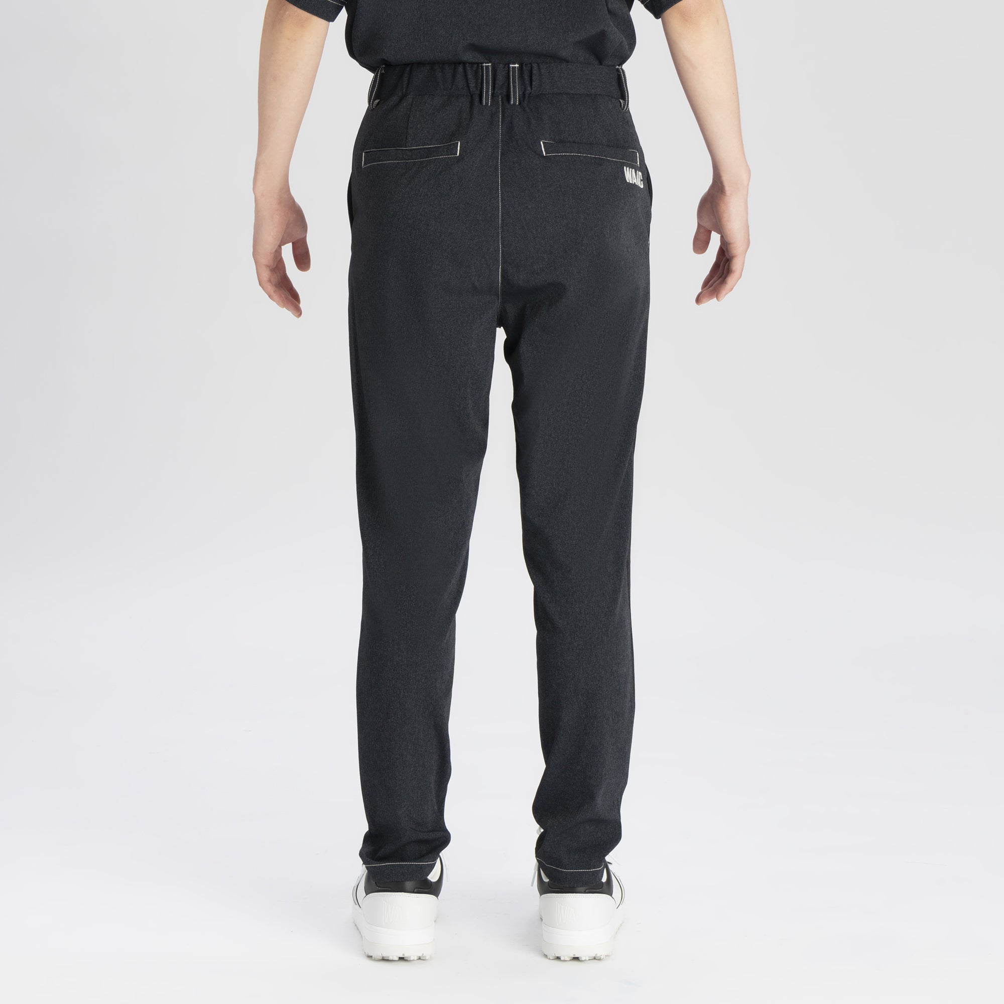 MENS デニムライク2WAY ロングパンツ インディゴブルー/072242420