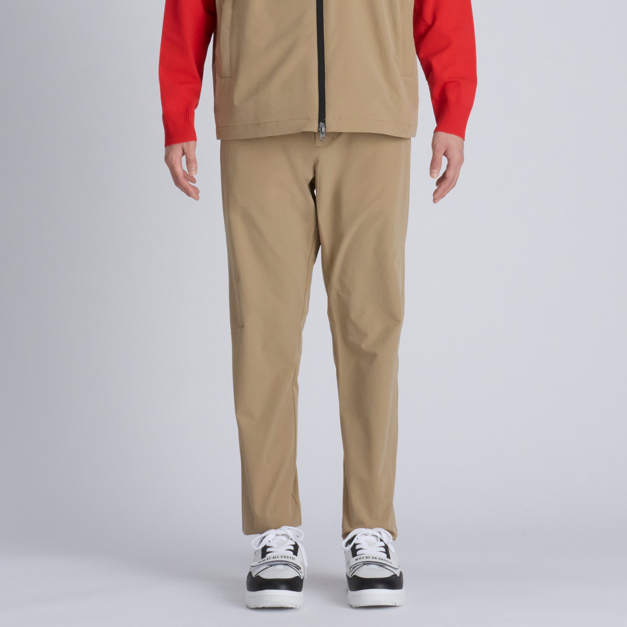 MENS TEXBRIDリップストップ ロングパンツ ベージュ/072242411