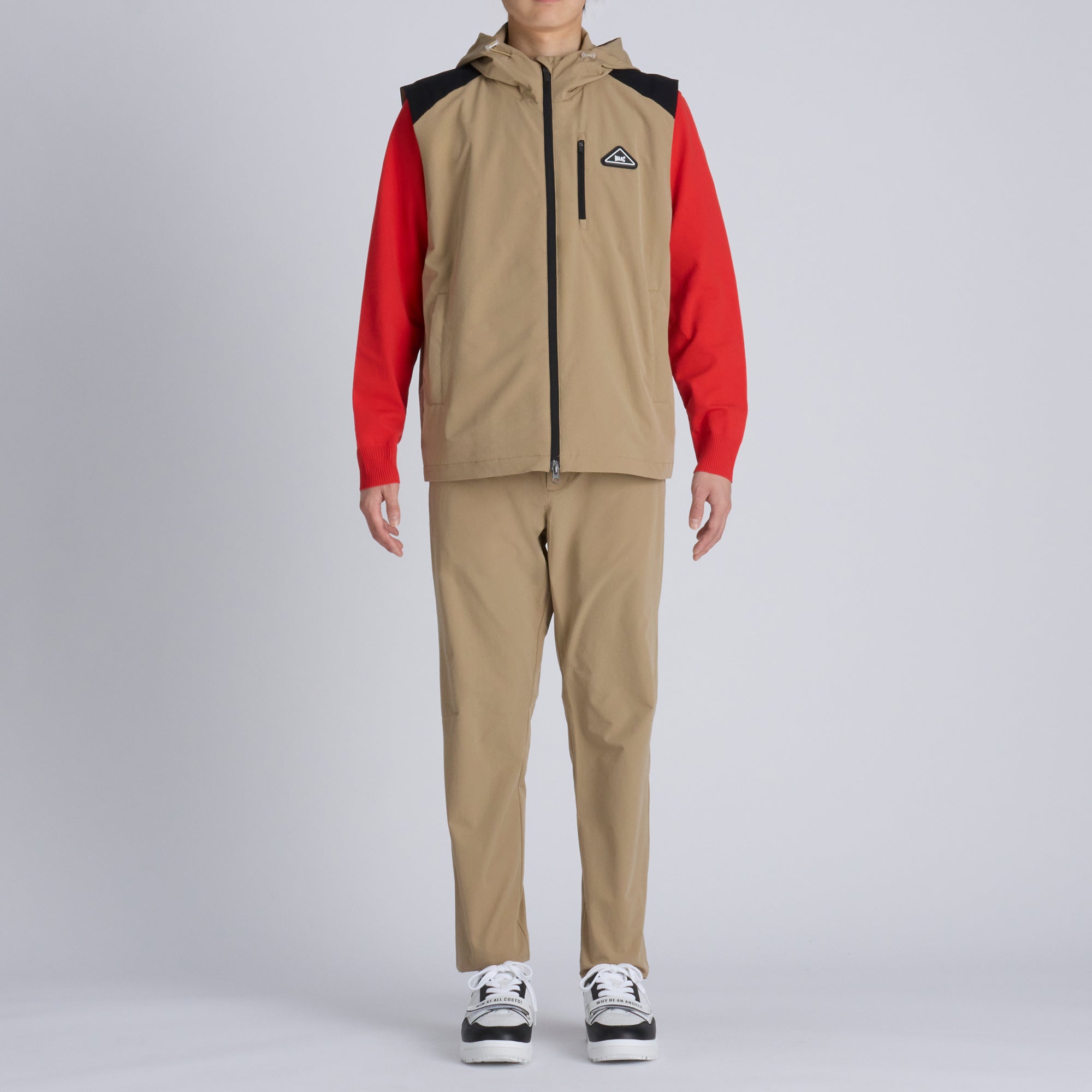 MENS TEXBRIDリップストップ アウターベスト ブラック/072242112