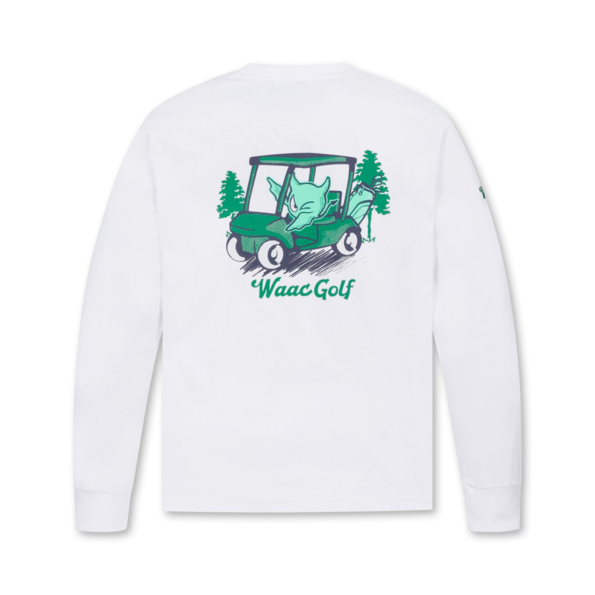 【25SS 新作|一部店舗限定】MEN WAACKYクルーネックプルオーバー アイボリー