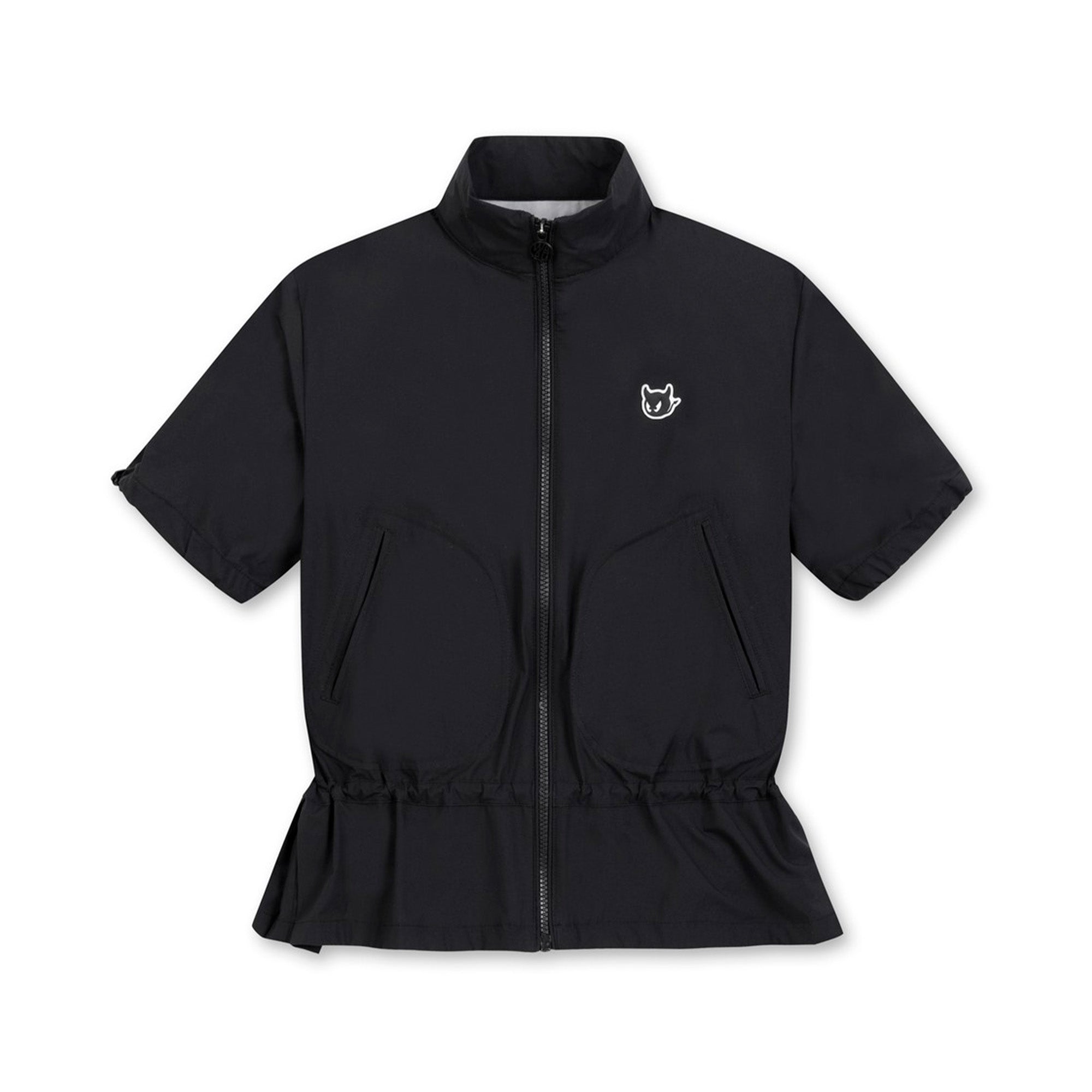 【25SS 新作|WEB限定】WOMEN ESSENTIALハーフスリーブブルゾン ブラック