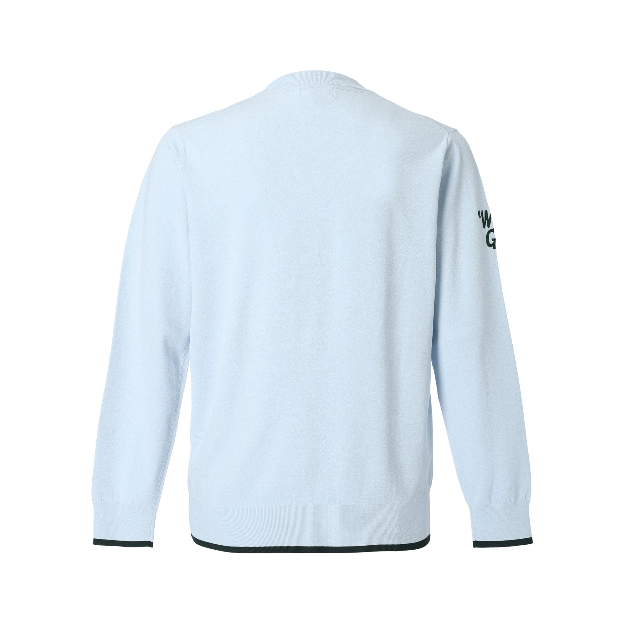 MEN シーズナルニットプルオーバー ライトブルー