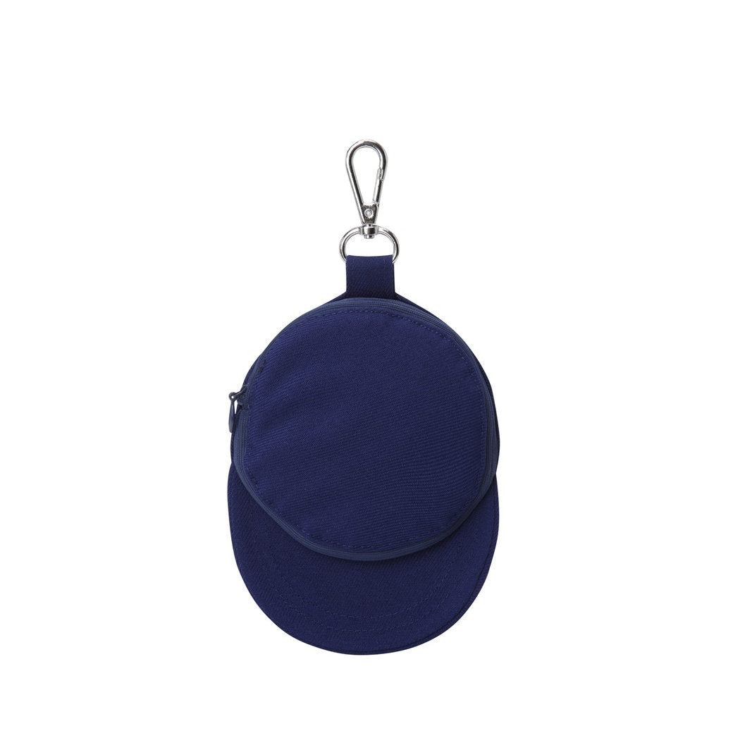 UNISEX NEW ERA FACE WAACKY CAPボールポーチ ブルー